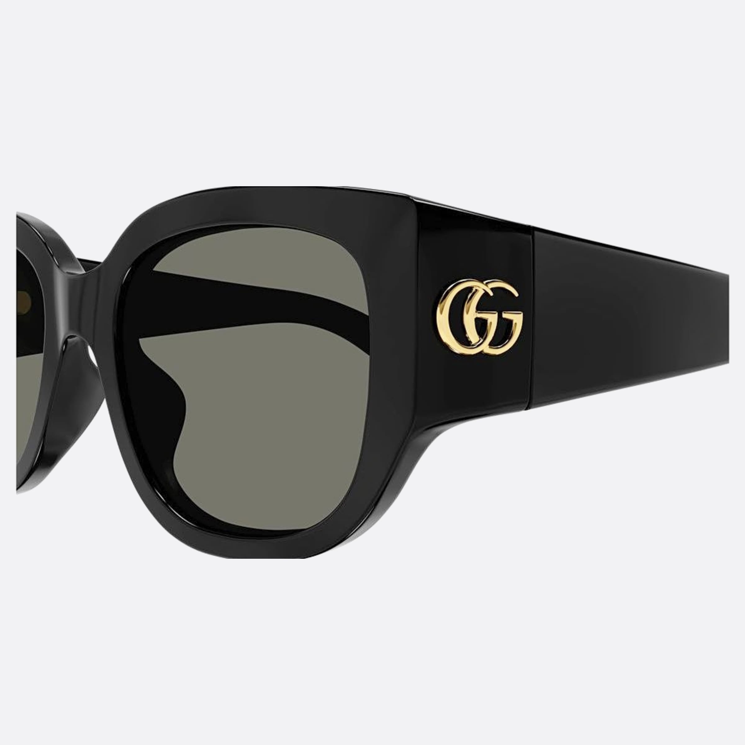 Gucci 52mm Gg1599sa Black Round Woman Sunglasses - Lifestyle Shot