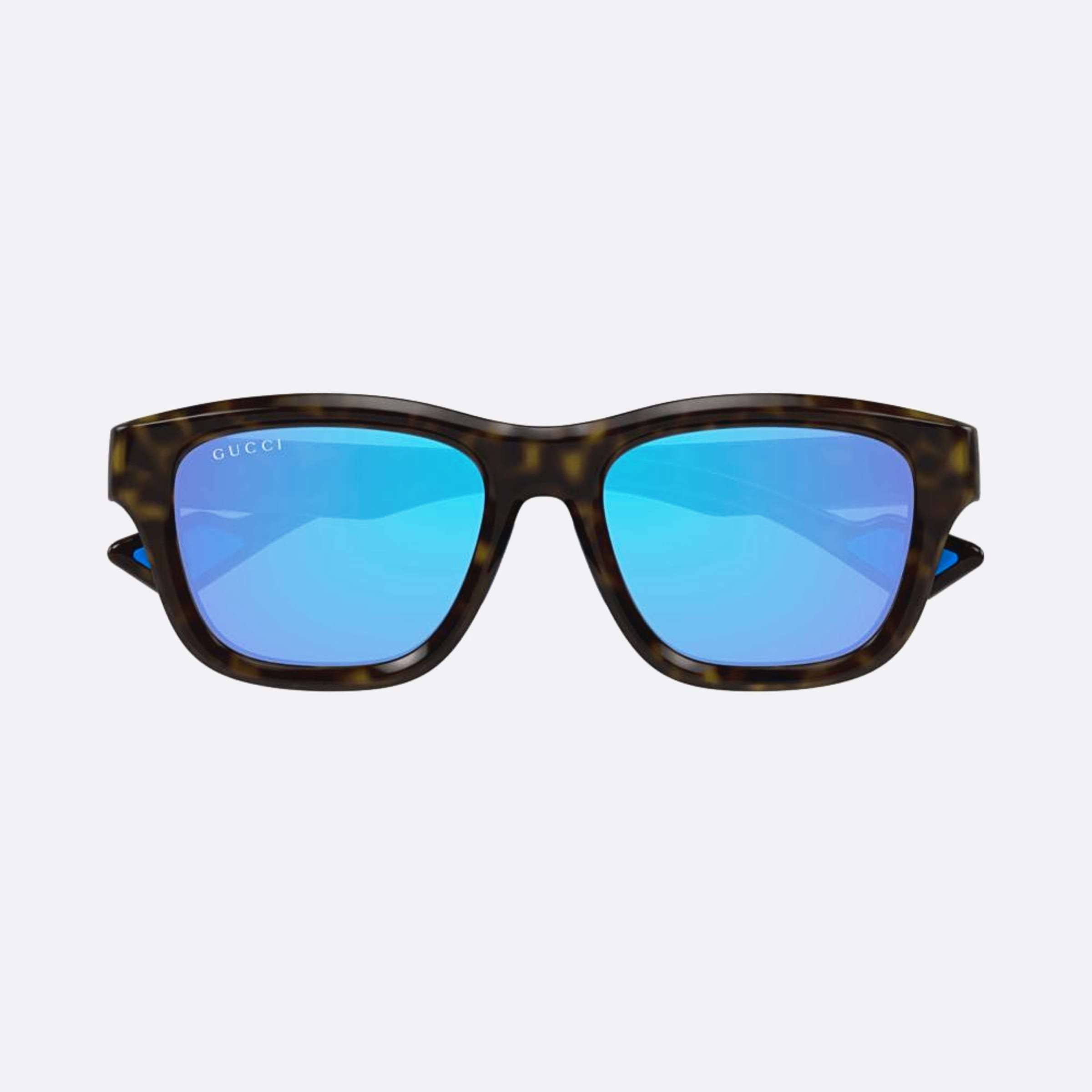 Gucci 54mm Hvbl Havana Squared Man Sunglasses - Main View