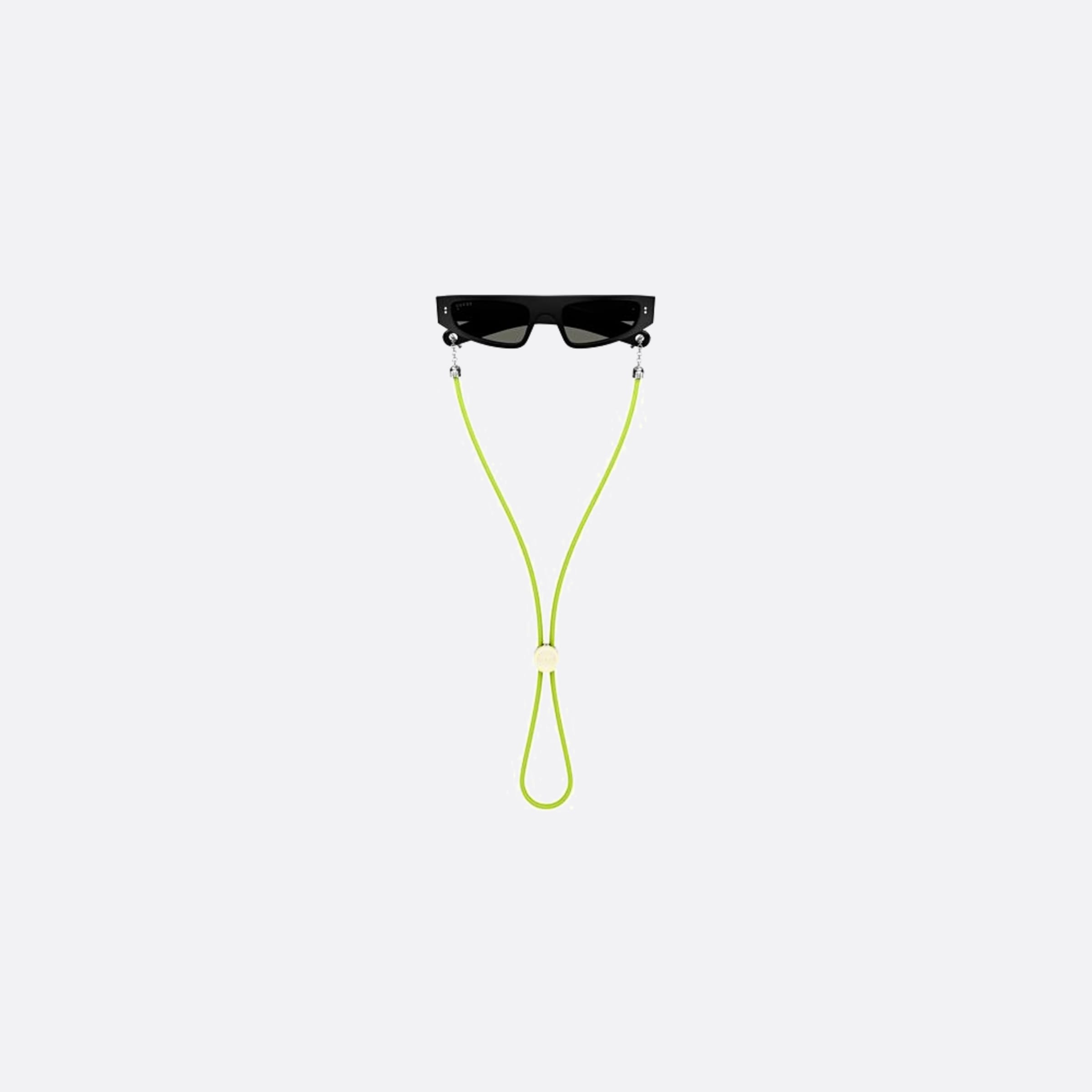 Gucci 51mm Mlk Black Cat Eye Woman Sunglasses - Lifestyle Shot
