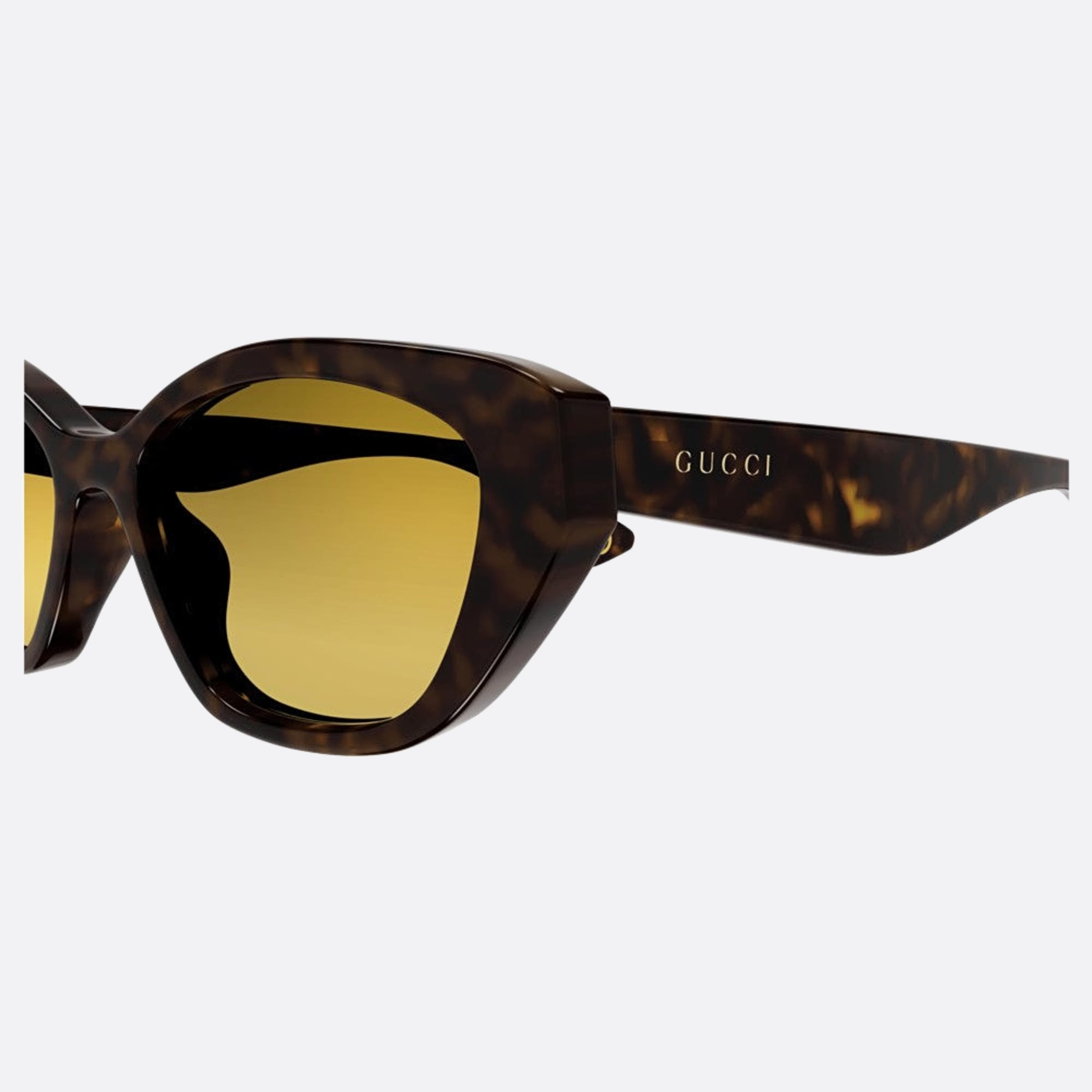Gucci 54mm Bre Havana Cat Eye Woman Sunglasses - Detail View