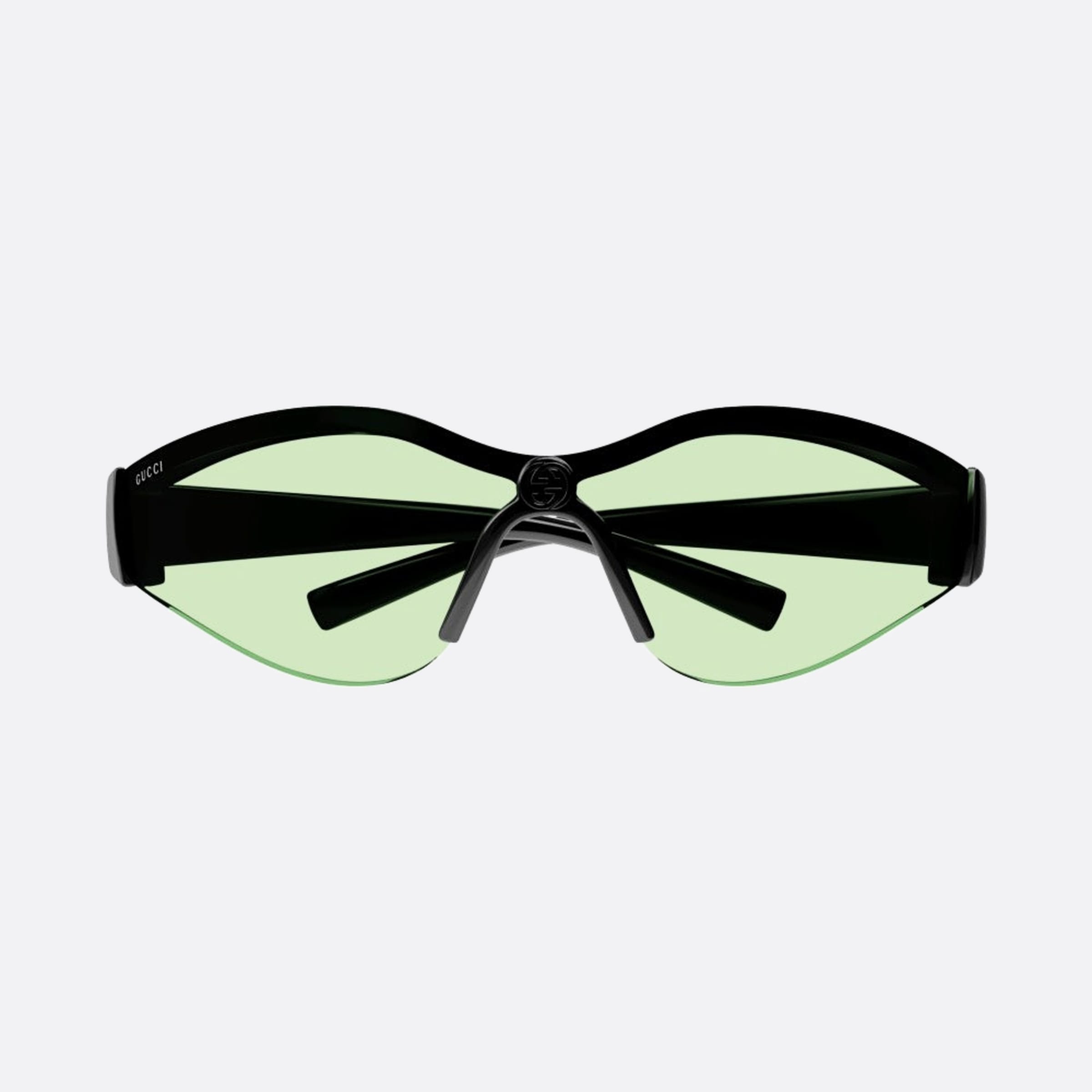 Gucci 99mm Bgr Black Sports Woman Sunglasses - Detail View