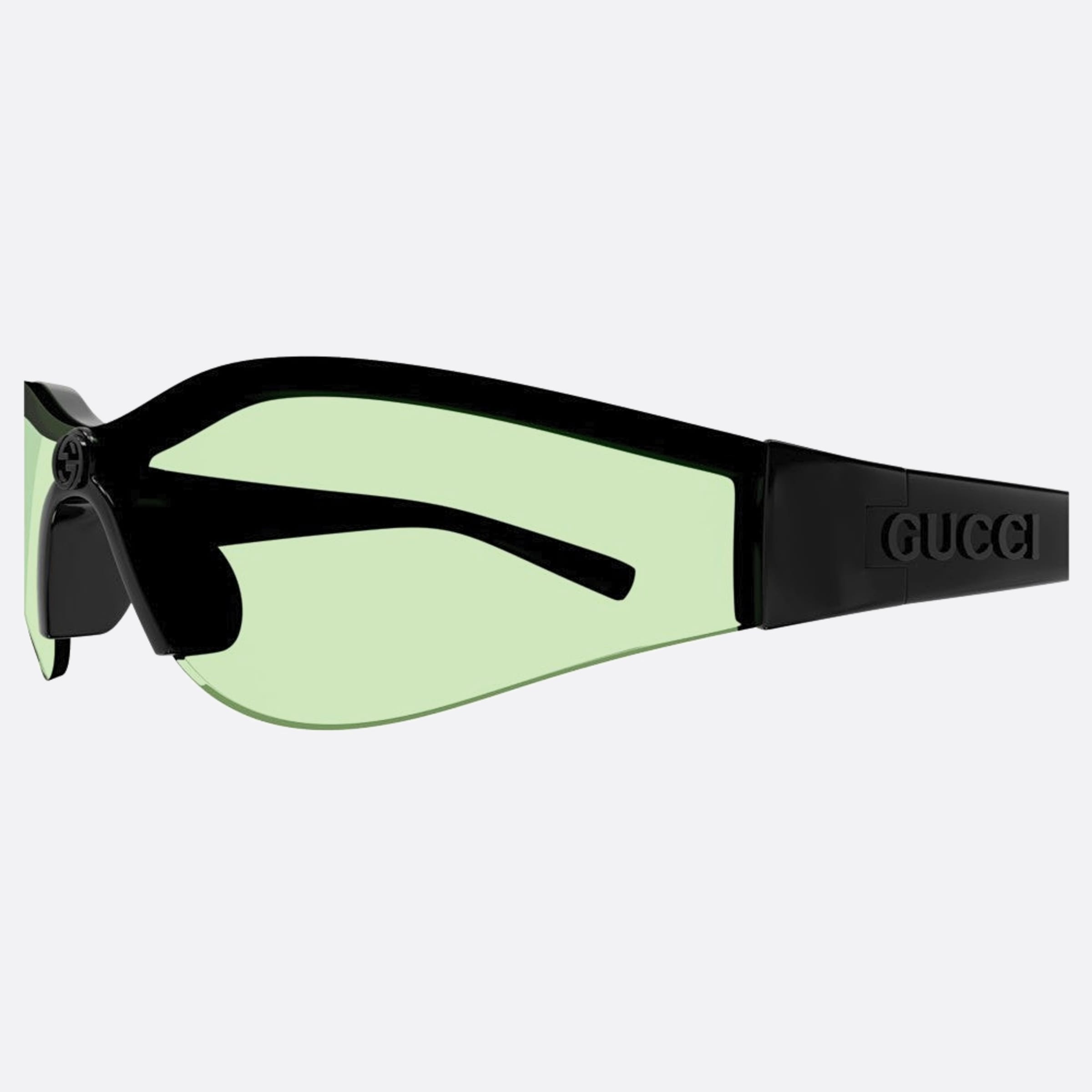 Gucci 99mm Bgr Black Sports Woman Sunglasses - Lifestyle Shot