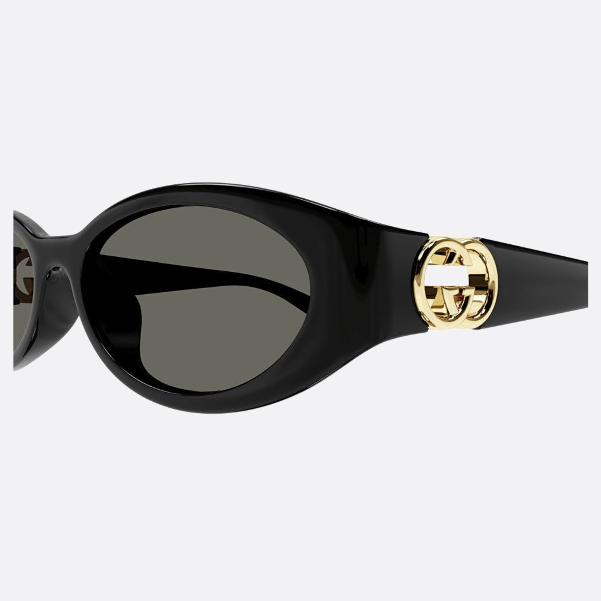 Gucci 56mm Gg1662sa Black Oval Woman Sunglasses - Lifestyle Shot