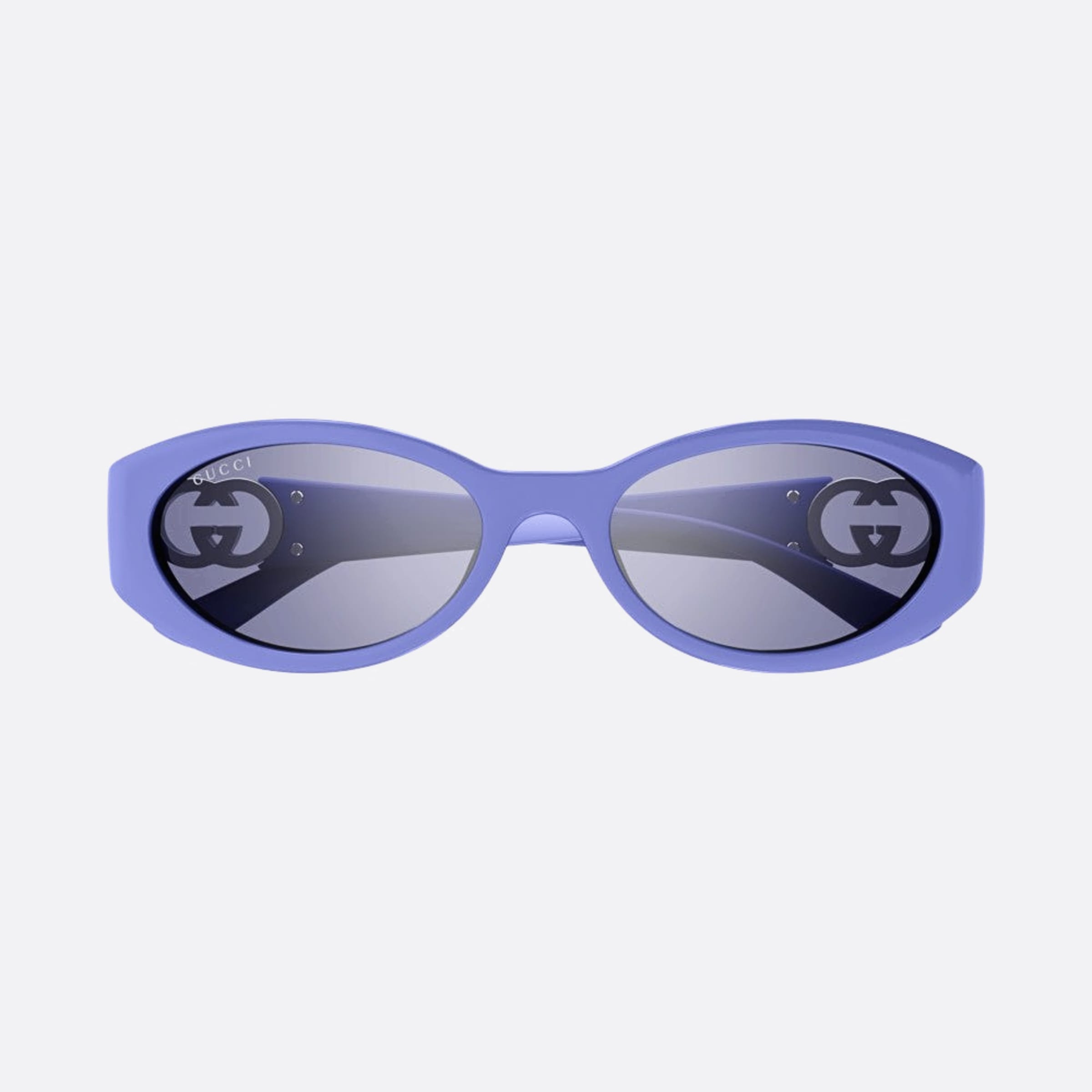 Gucci 56mm Gg1662sa Viv Violet Oval Woman Sunglasses - Detail View