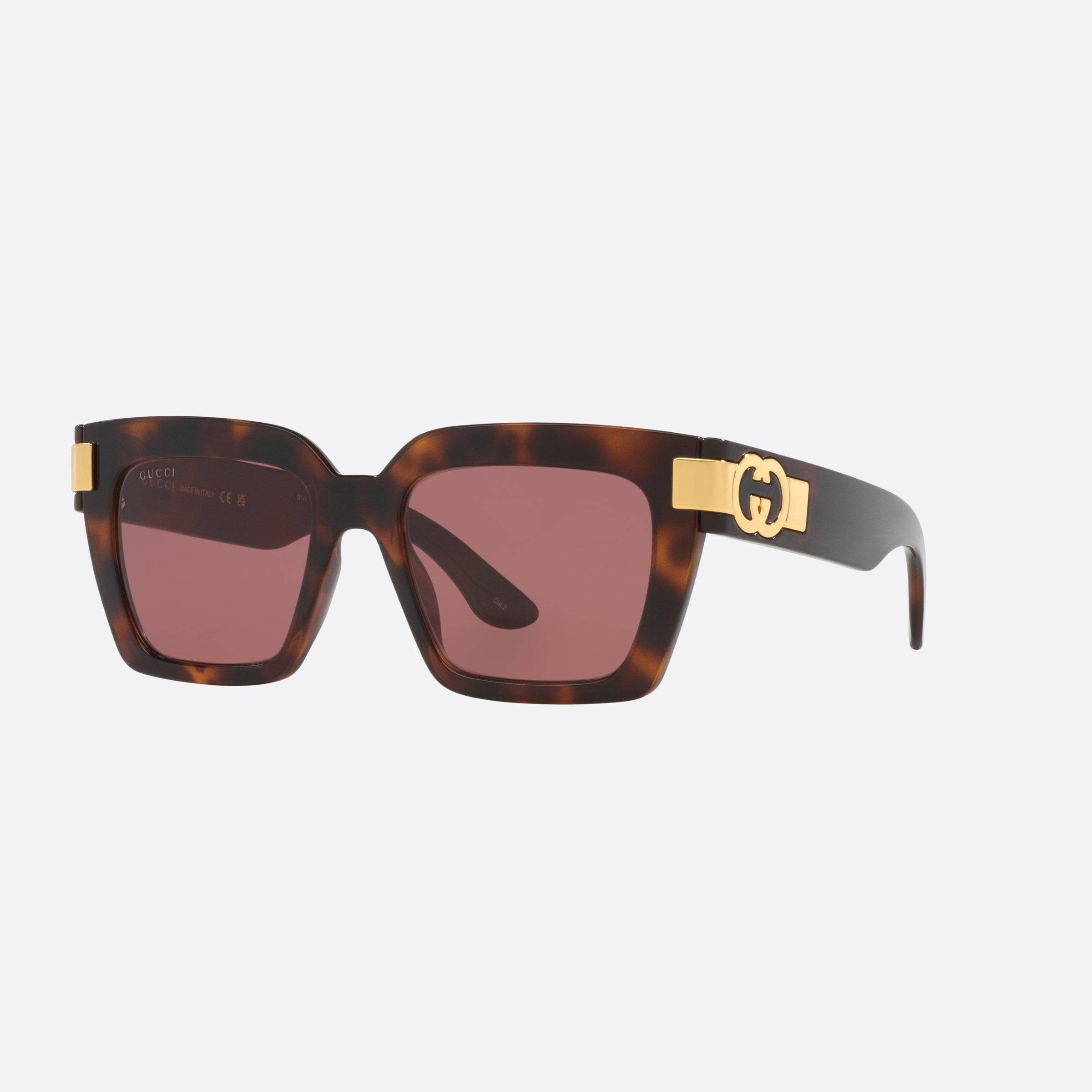 Gucci 54mm Hvpk Tortoise Cat Eye Woman Sunglasses - Main View