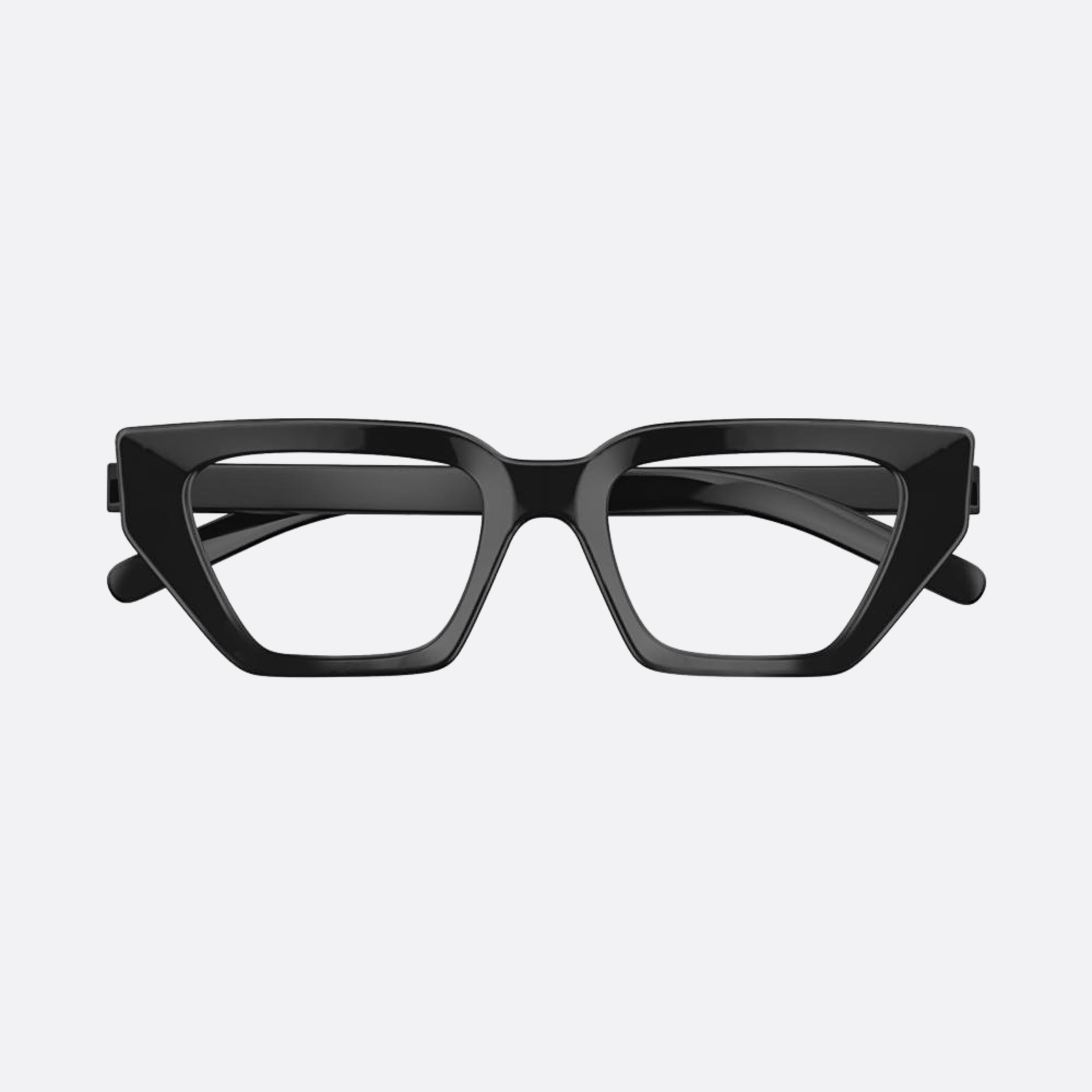 Gucci 51mm Blk Black Cat Eye Woman Eyeglasses - Main View