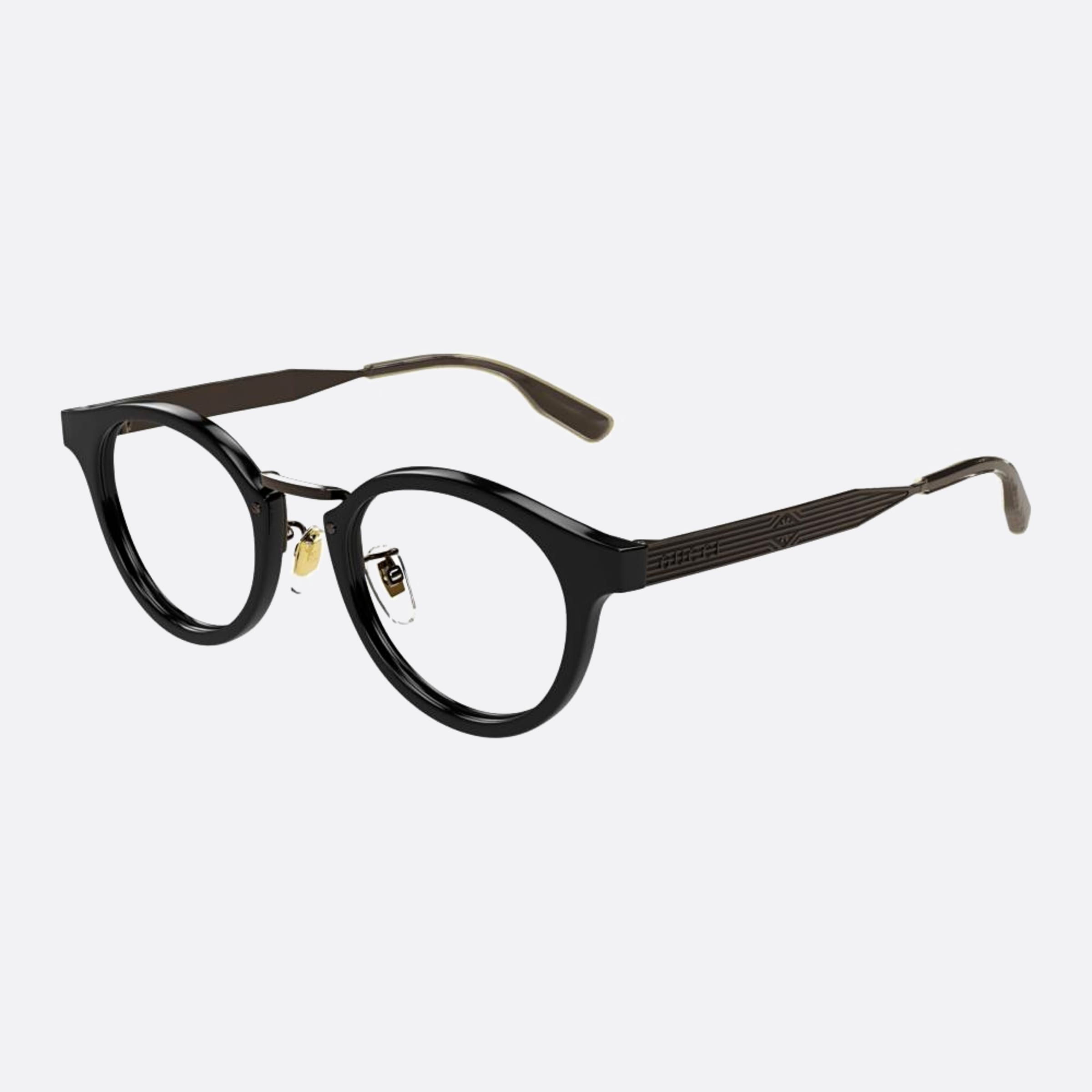 Gucci 48mm Gg1743oj Black Pantos Unisex Eyeglasses - Side View