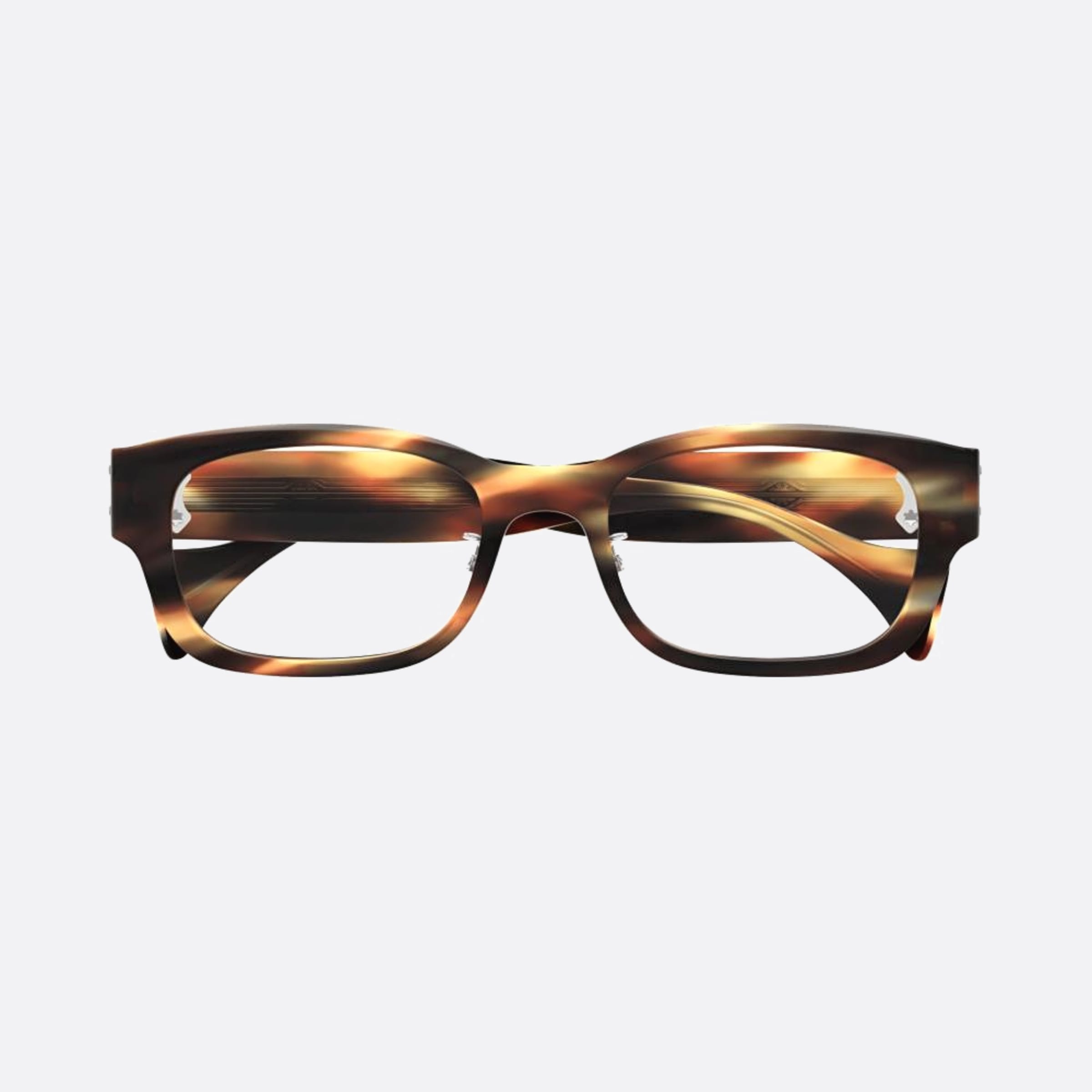 Gucci 53mm Gg1744oj Brown Squared Unisex Eyeglasses - Main View