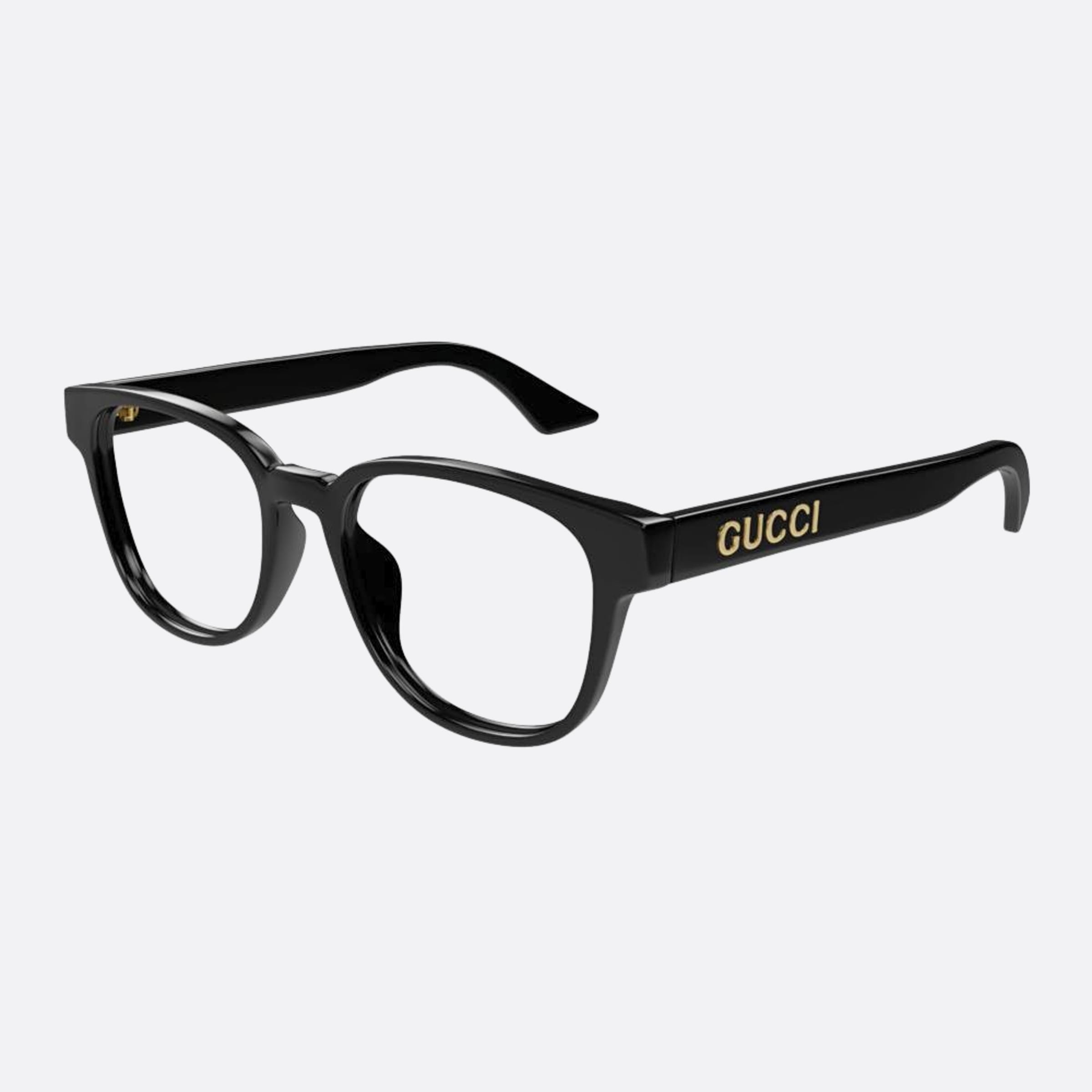 Gucci 52mm Gg1746oa Black Pantos Unisex Eyeglasses - Side View