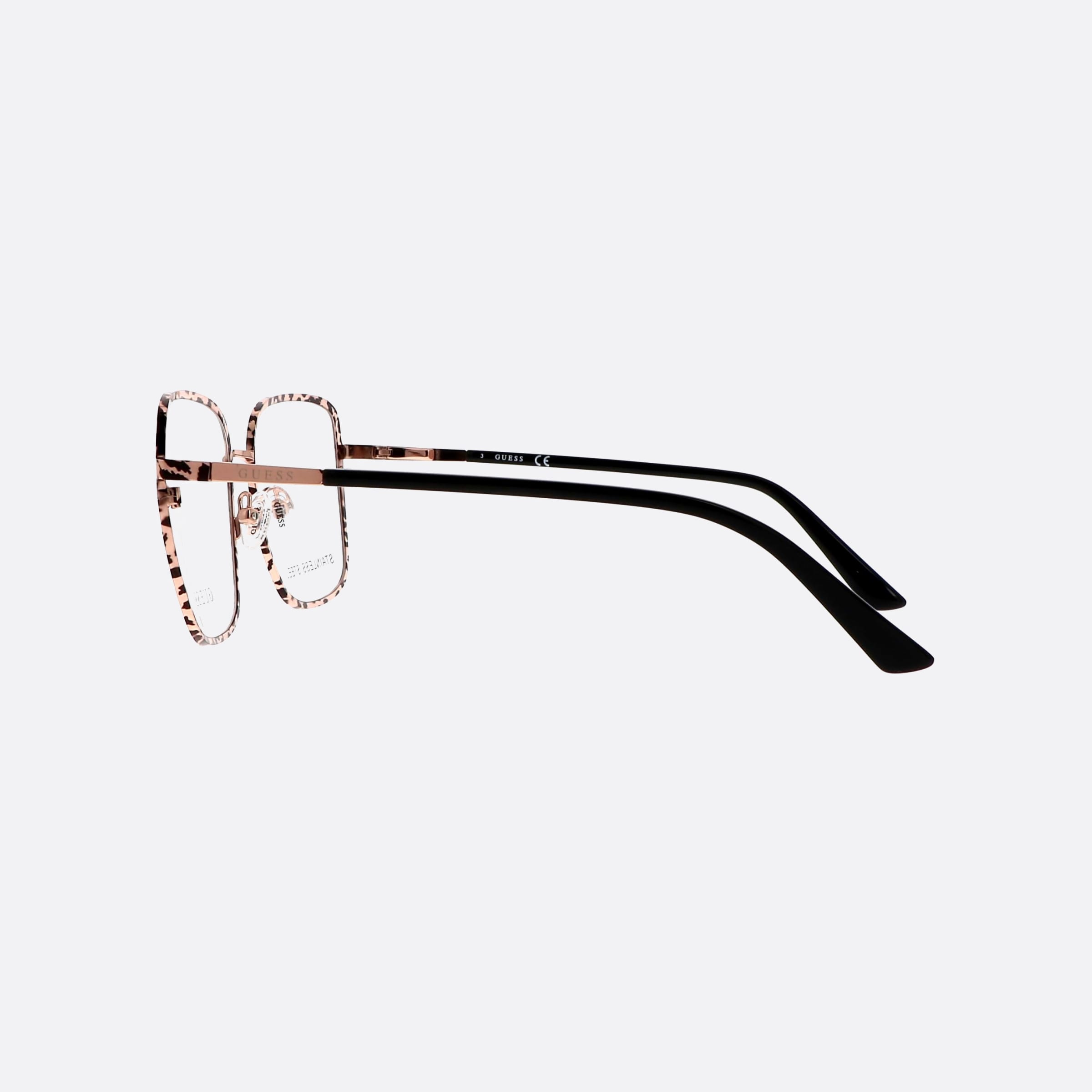 Guess 54mm Gu2914 Multicolor Square Women Eyeglasses - Detail View