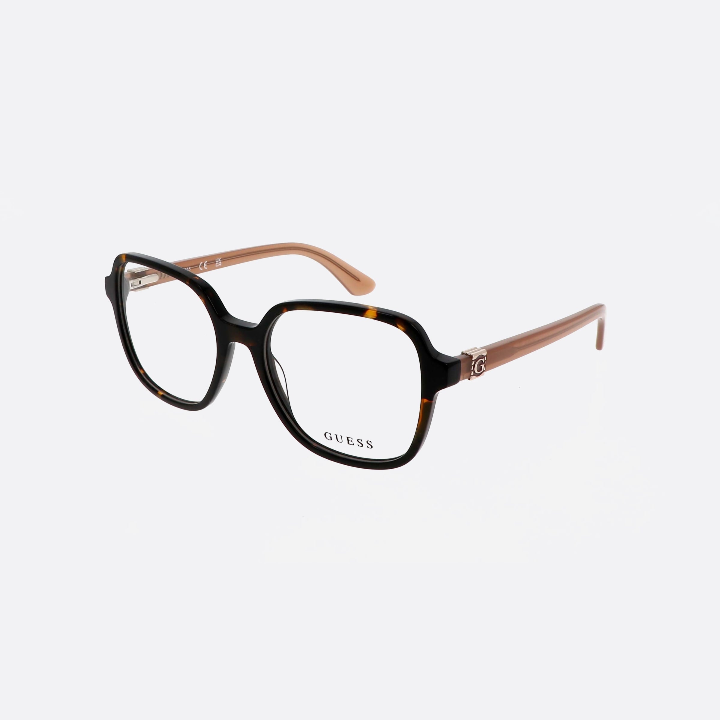 Guess 53mm Gu2938 Tortoise Square Women Eyeglasses - Main View