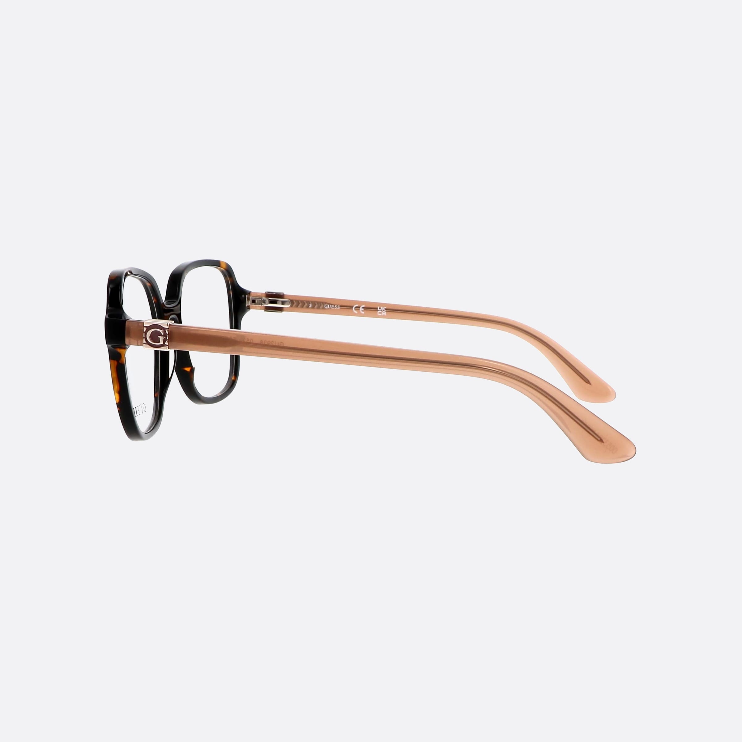 Guess 53mm Gu2938 Tortoise Square Women Eyeglasses - Detail View