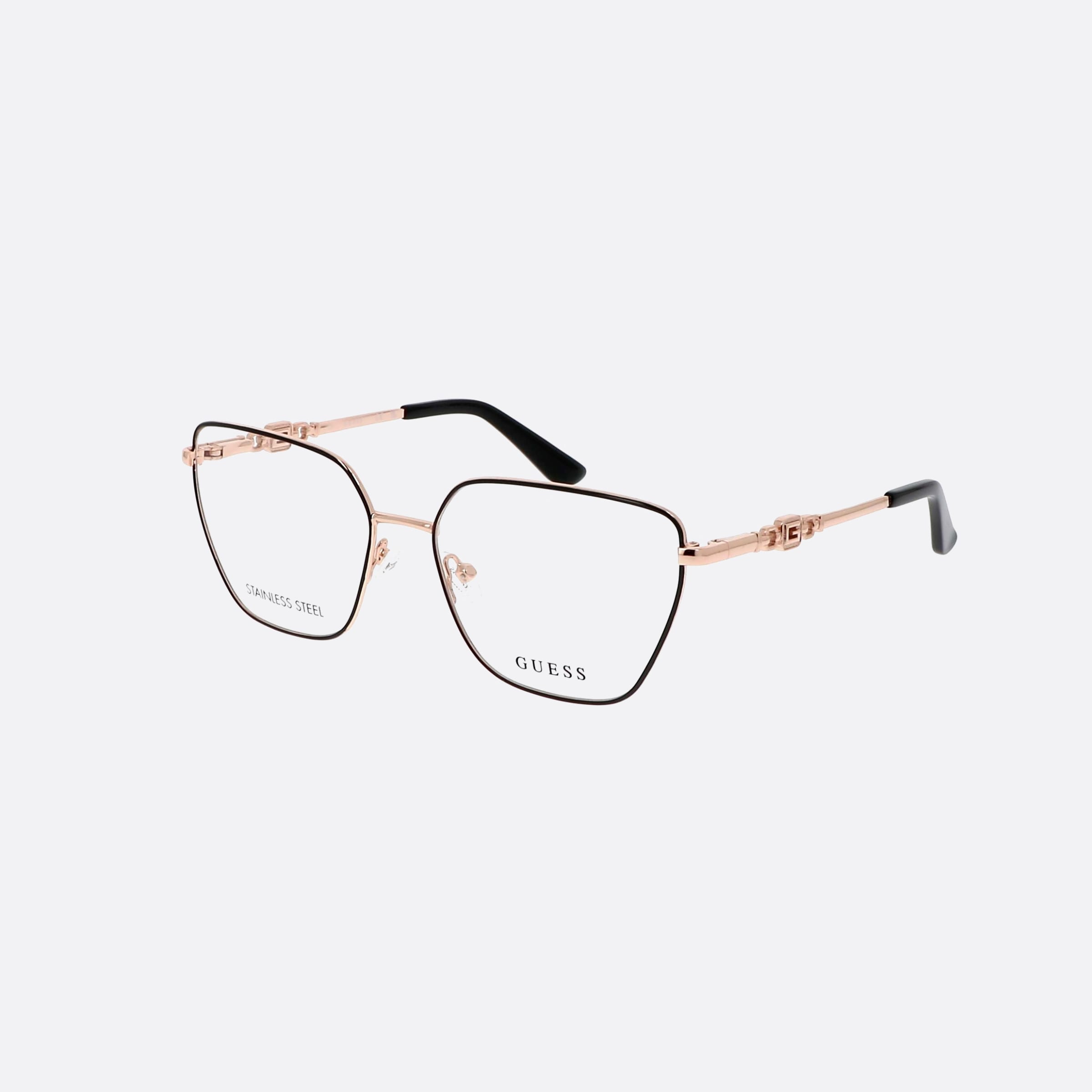 Guess 55mm Gu2952 Black Cat Eyes Women Eyeglasses - Main View