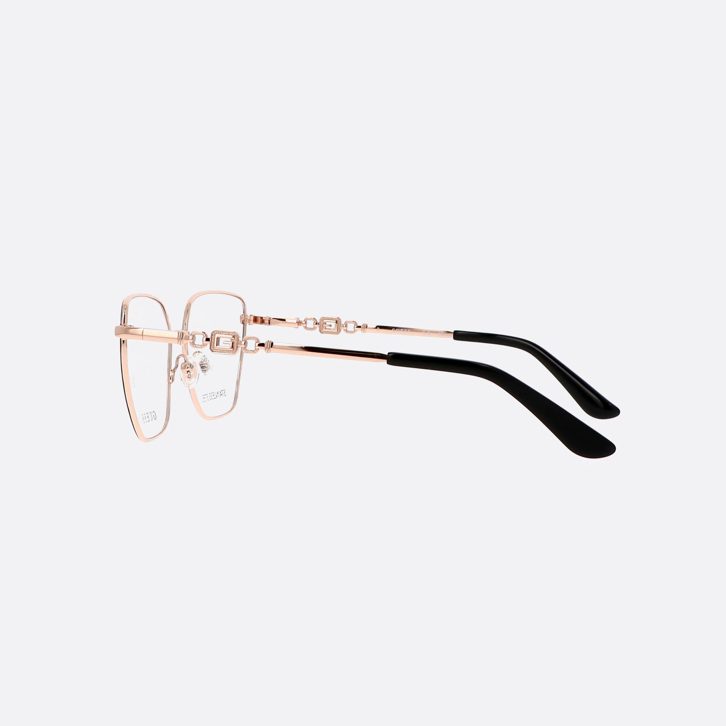Guess 55mm Gu2952 Black Cat Eyes Women Eyeglasses - Detail View