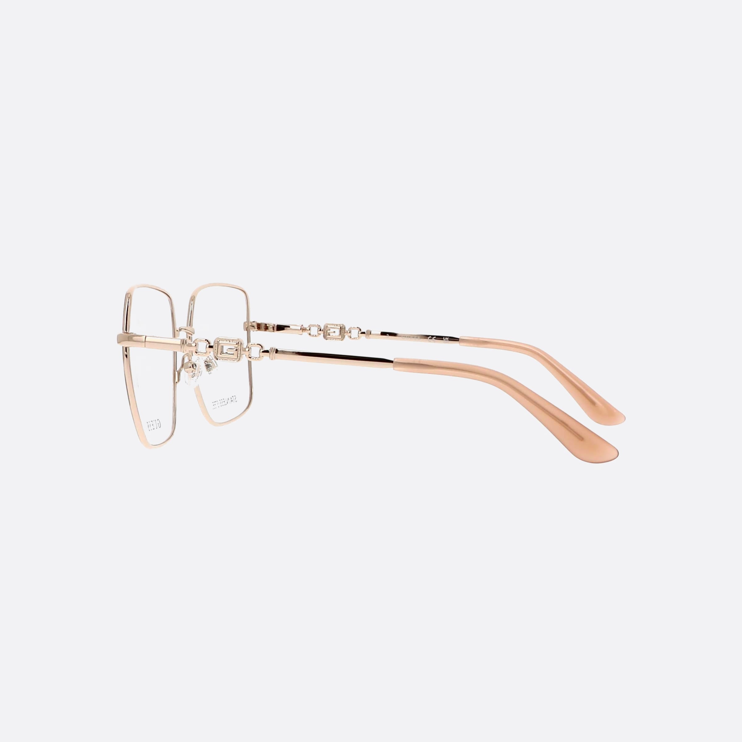 Guess 56mm Gu2953 Beige Square Women Eyeglasses - Detail View