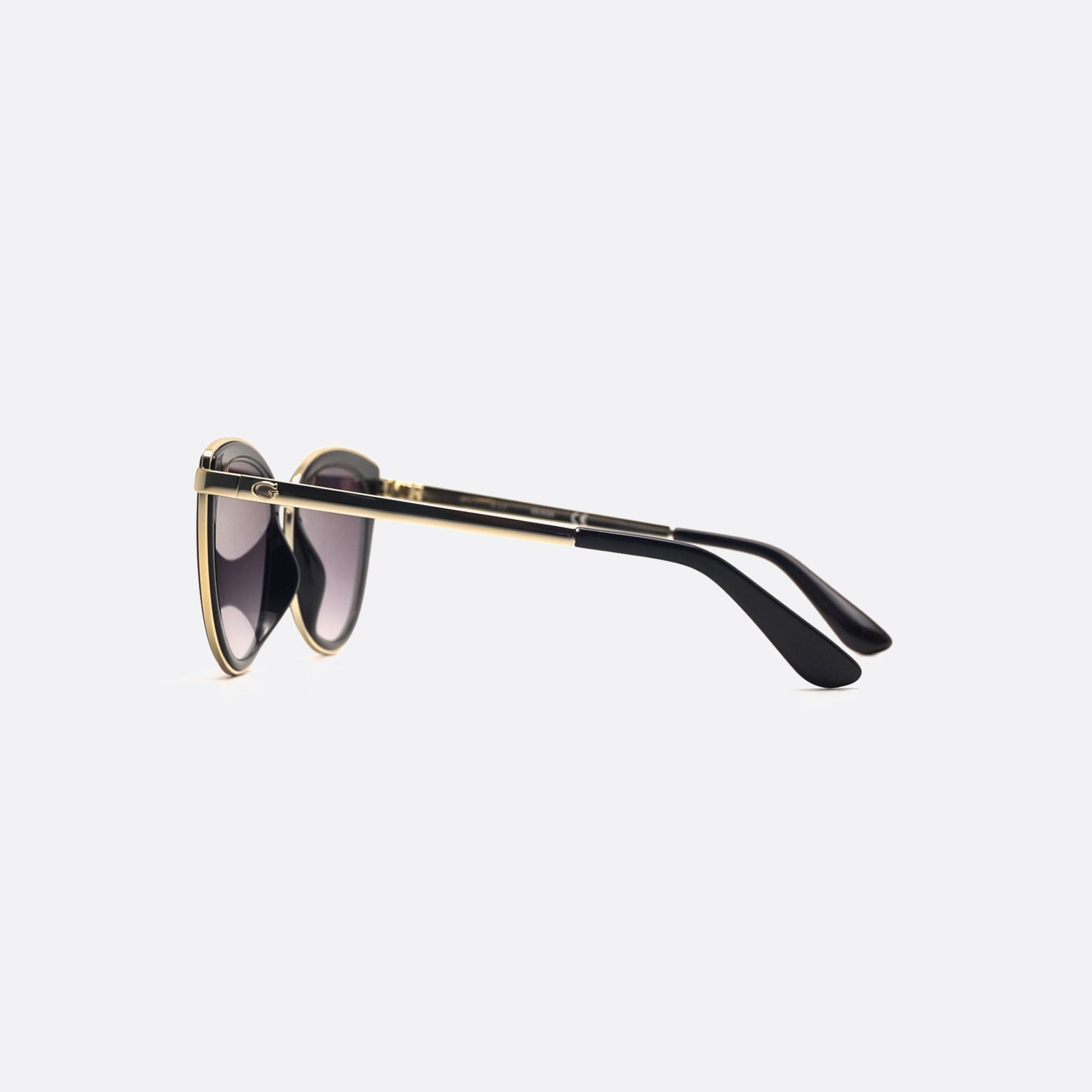 Guess 52mm Gu7491 01b Black Butterfly Unisex Sunglasses - Detail View