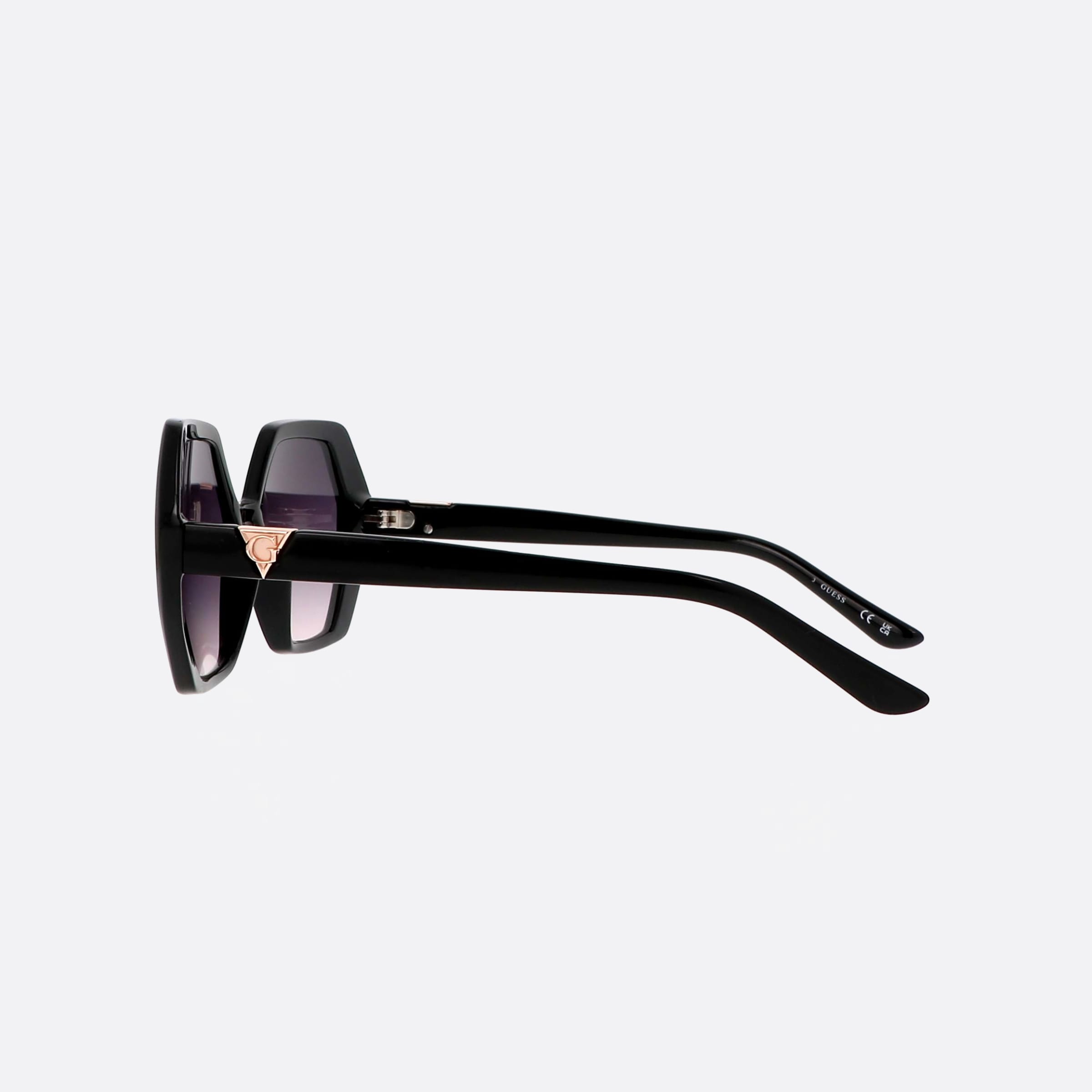 Guess 54mm Gu7879 01b Black Visor Women Sunglasses - Detail View