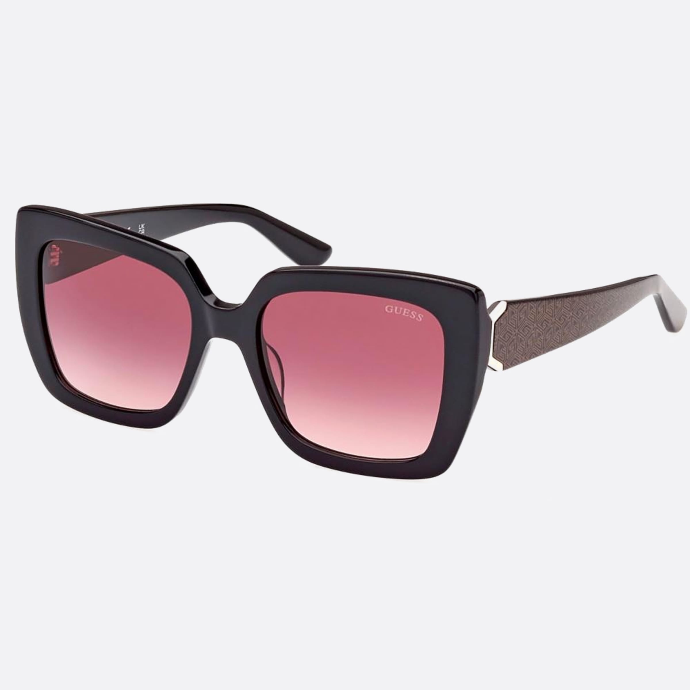 Guess 53mm Gu7889 01t Black Visor Women Sunglasses - Side View