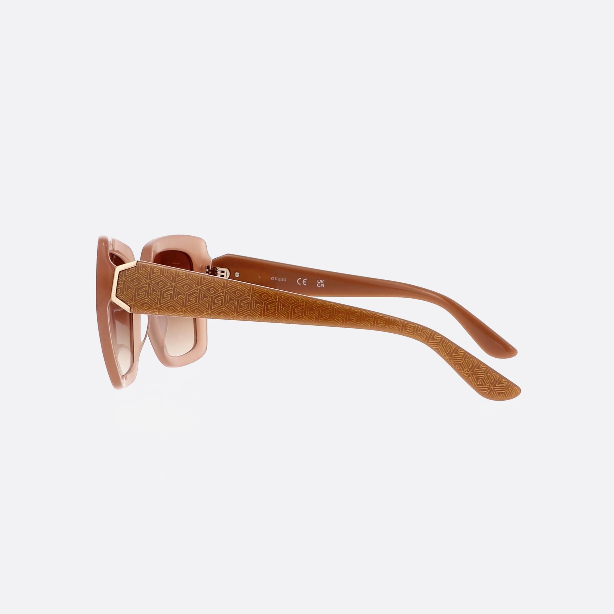 Guess 53mm Gu7889 57f Brown Visor Women Sunglasses - Detail View