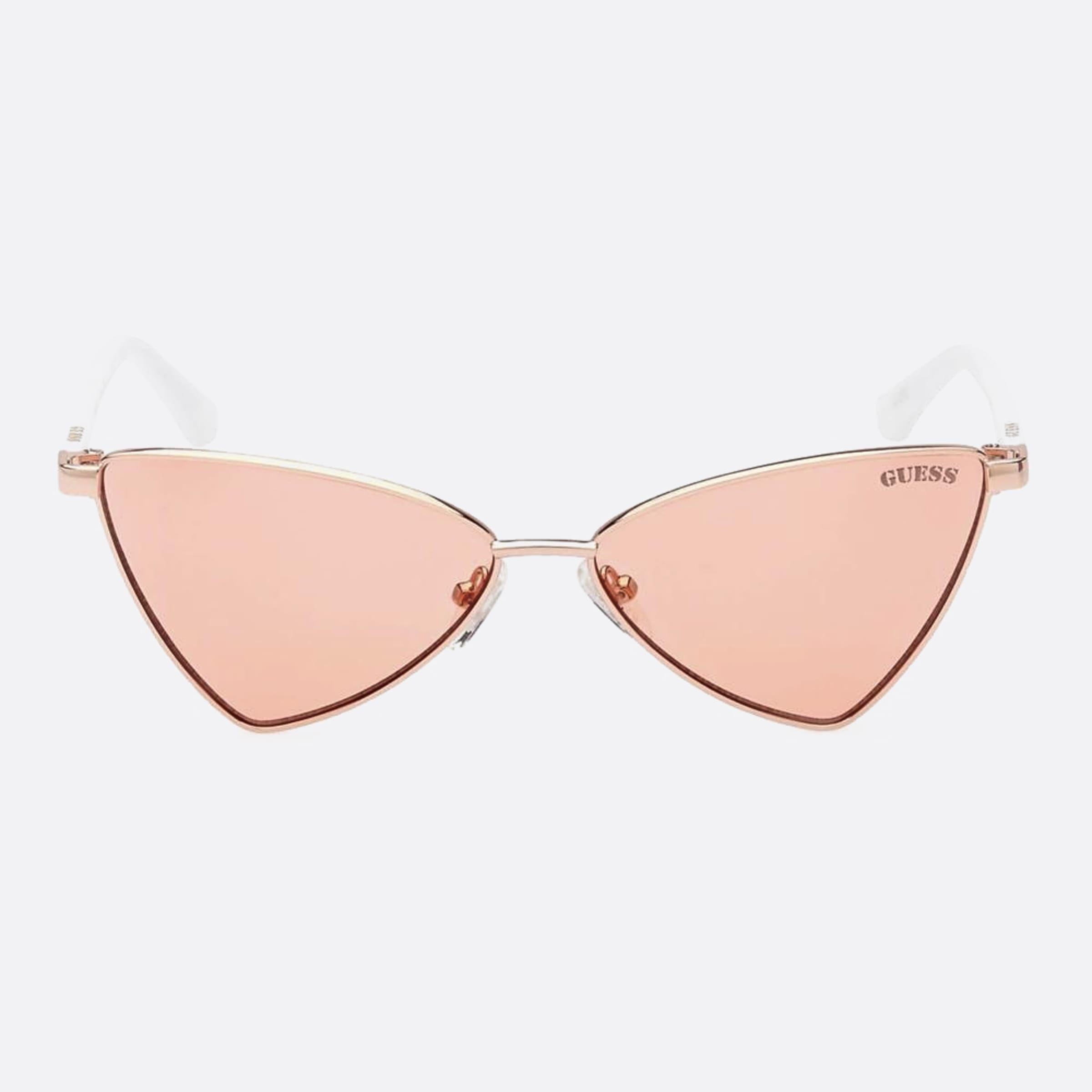 Guess 55mm Gu8286 32e Gold Geometric Women Sunglasses - Main View