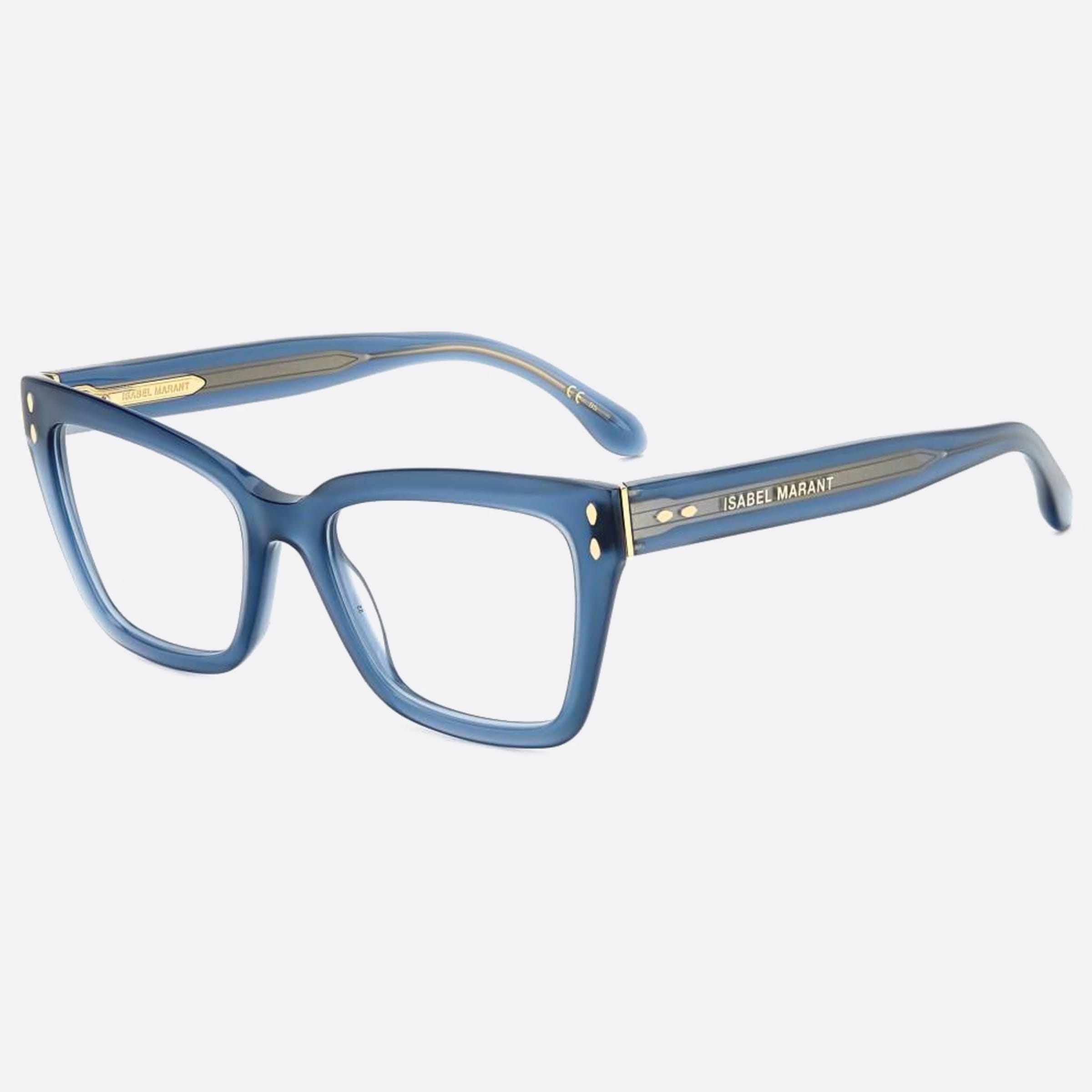 Isabel 52mm Marant Pjp Blue Cat Eye Women Eyeglasses - Side View