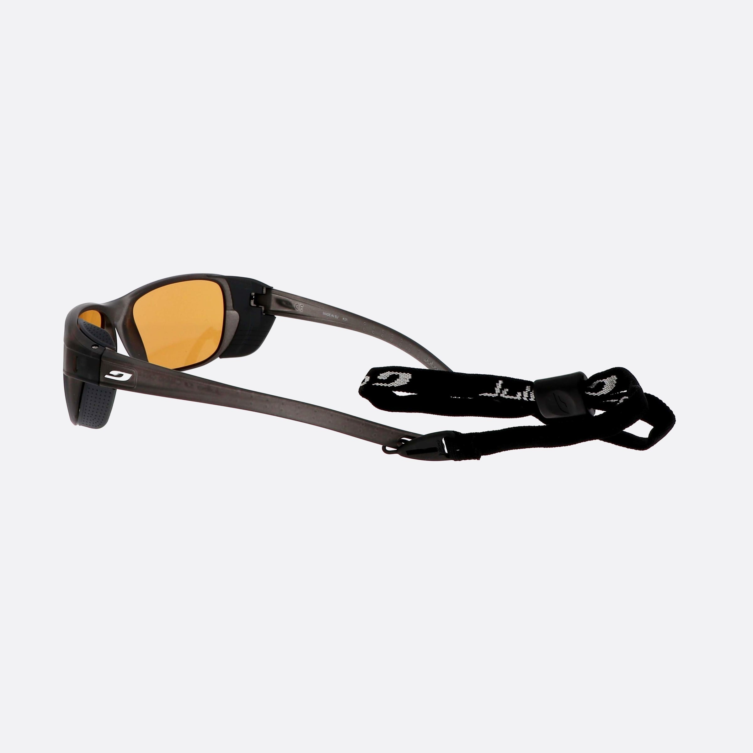 Julbo 58mm Camino J501 Black Rectangle Photochromic Unisex Sunglasses - Additional Angle