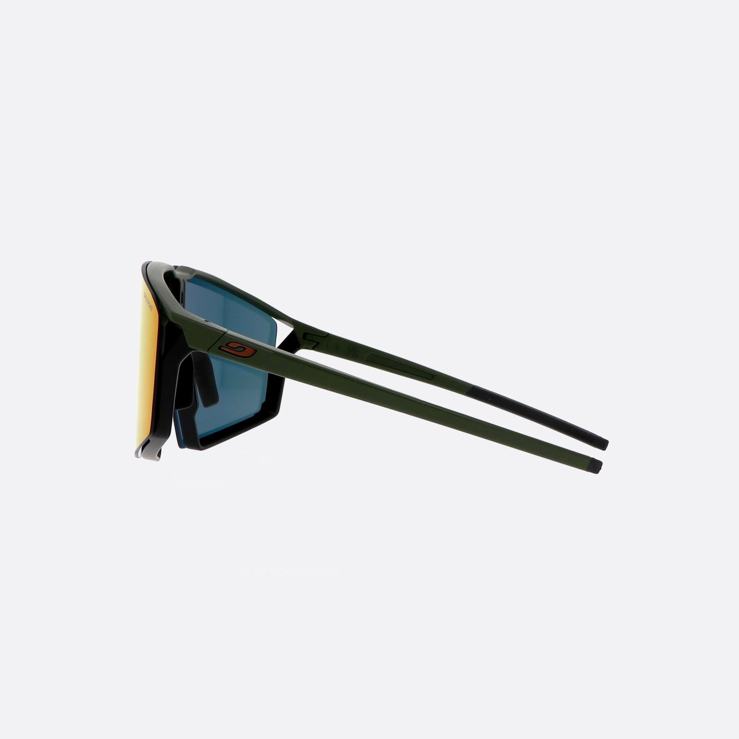 Julbo 131mm Edge J562 Green Mask Unisex Sunglasses - Detail View