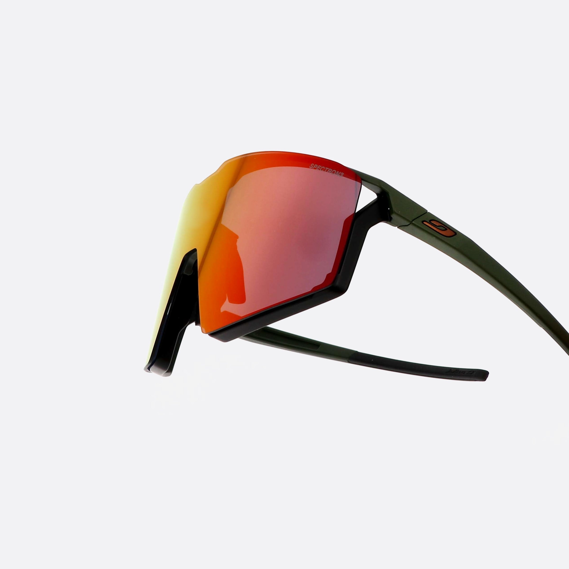 Julbo 131mm Edge J562 Green Mask Unisex Sunglasses - Lifestyle Shot
