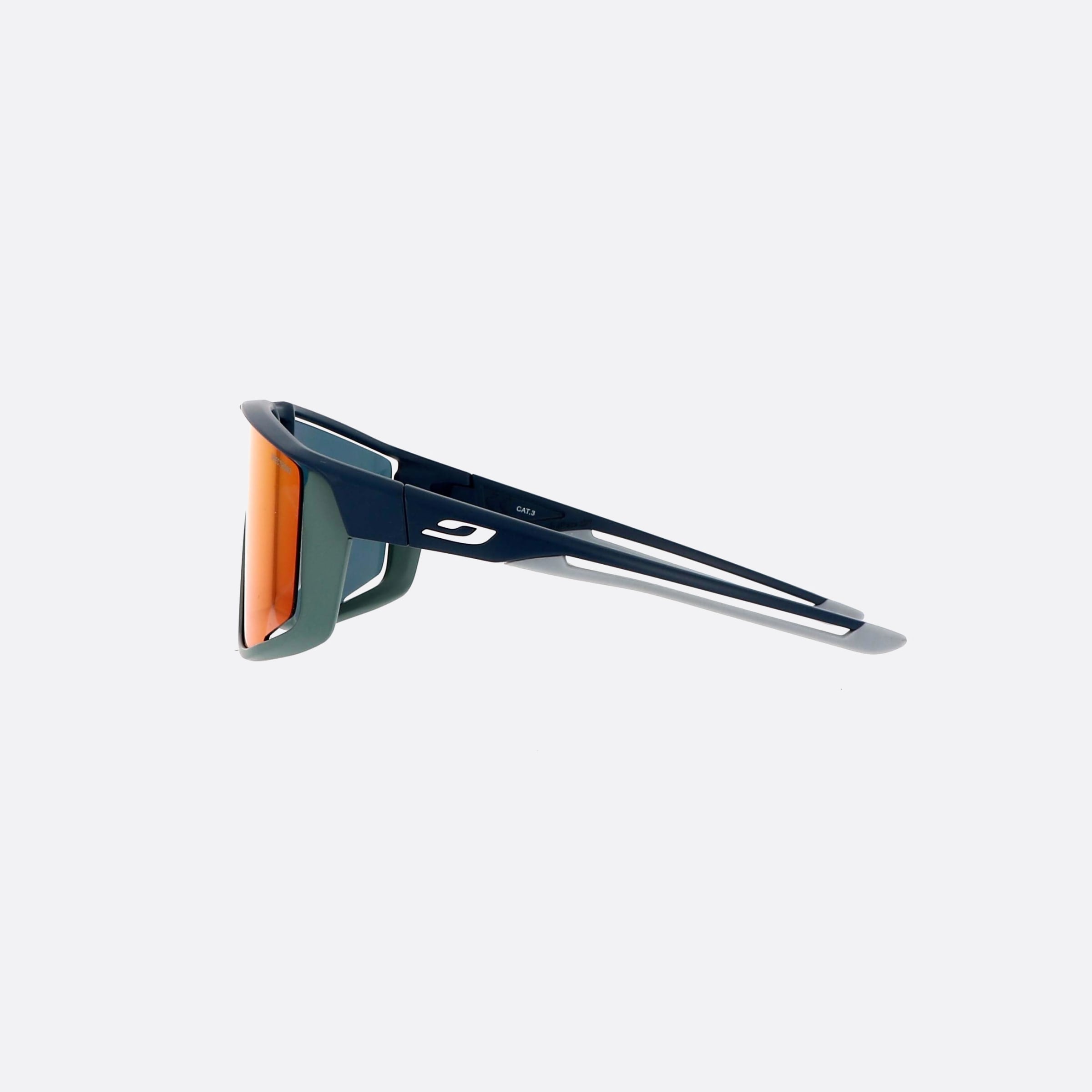 Julbo 131mm Fury J531 Fury Blue Mask Unisex Sunglasses - Detail View