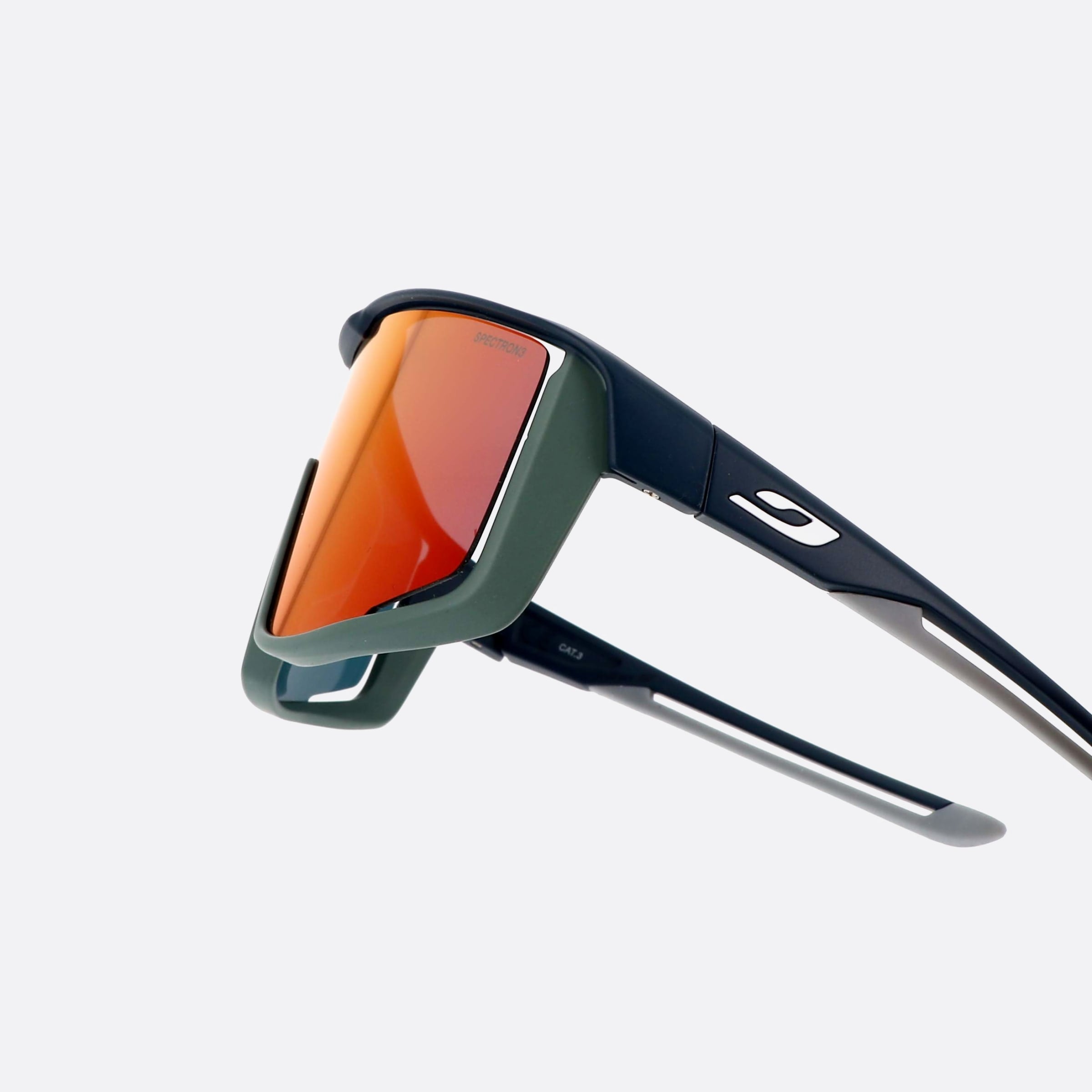 Julbo 131mm Fury J531 Fury Blue Mask Unisex Sunglasses - Lifestyle Shot