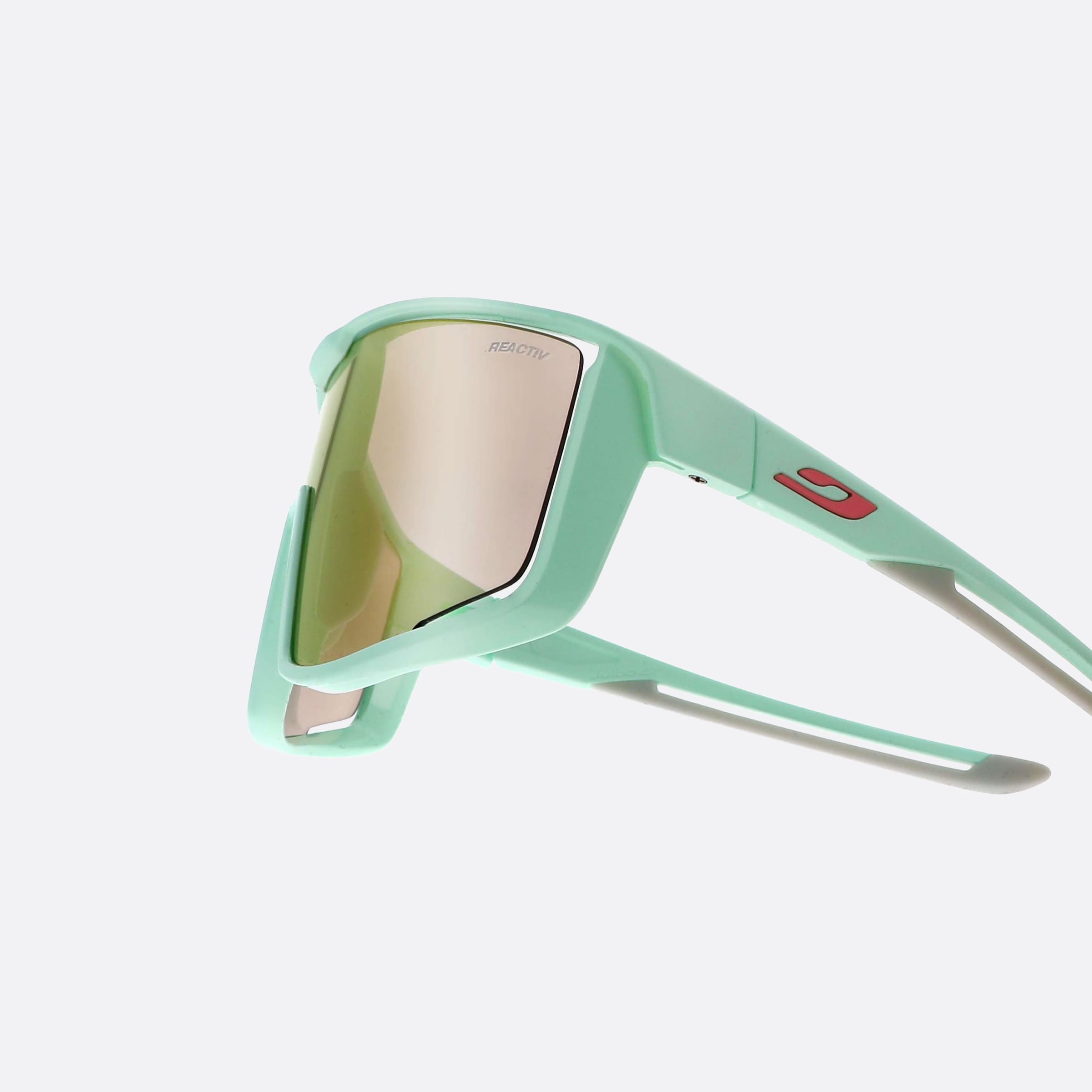 Julbo 131mm Fury J531 Green Mask Photochromic Unisex Sunglasses - Additional Angle