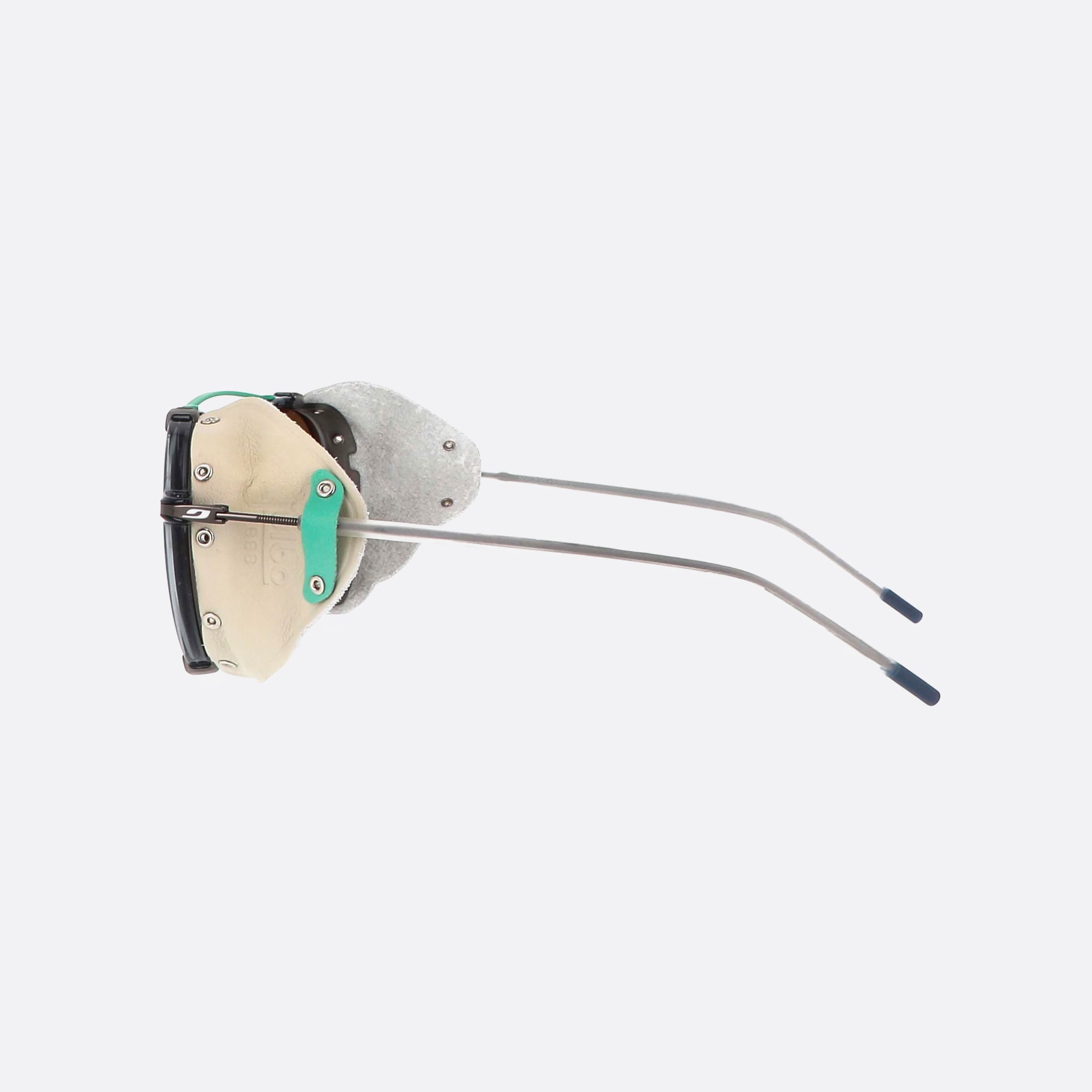Julbo 51mm Legacy J564 Legacy Legacy Grey Round Polarized Unisex Sunglasses - Detail View