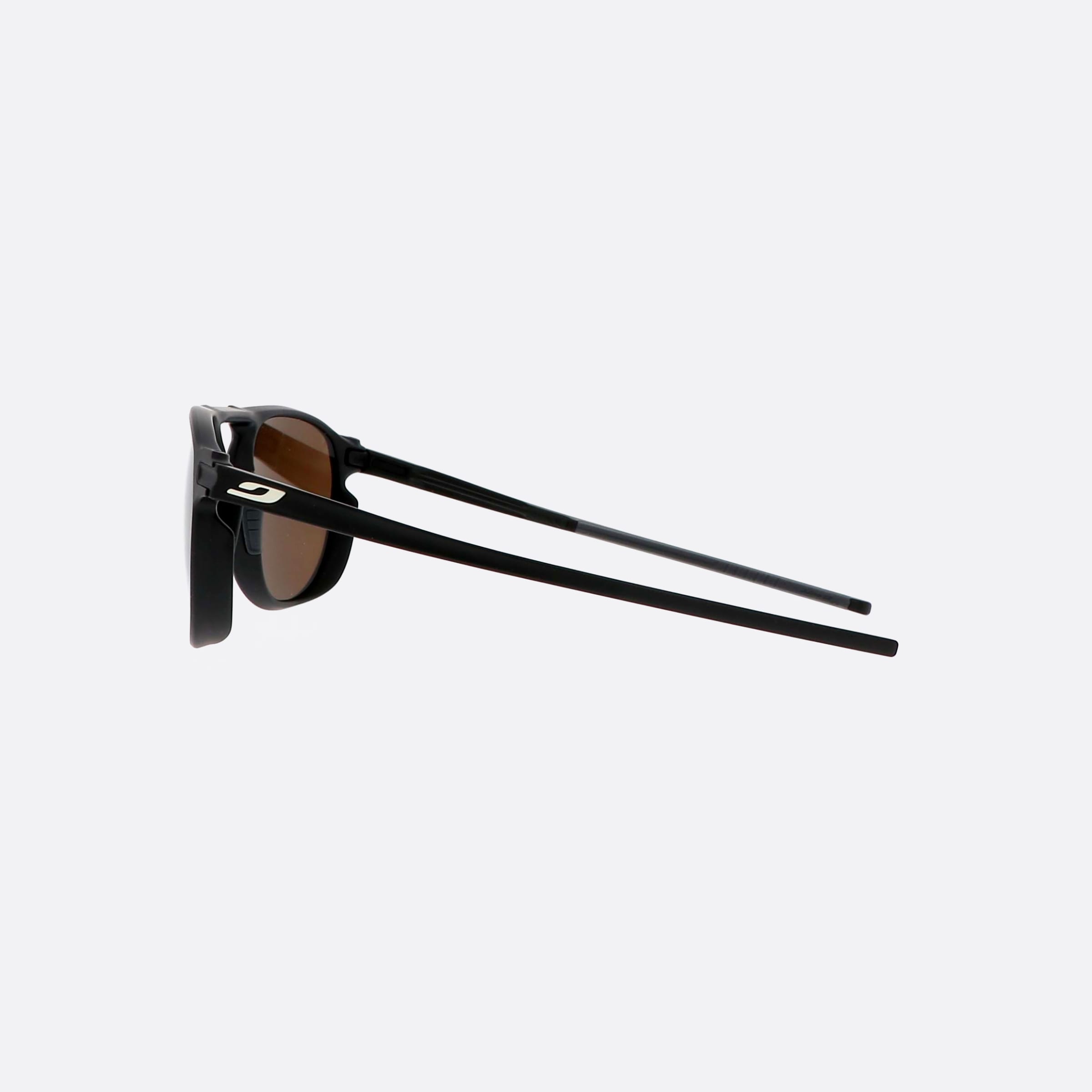 Julbo 55mm Meta J552 Black Round Unisex Sunglasses - Detail View