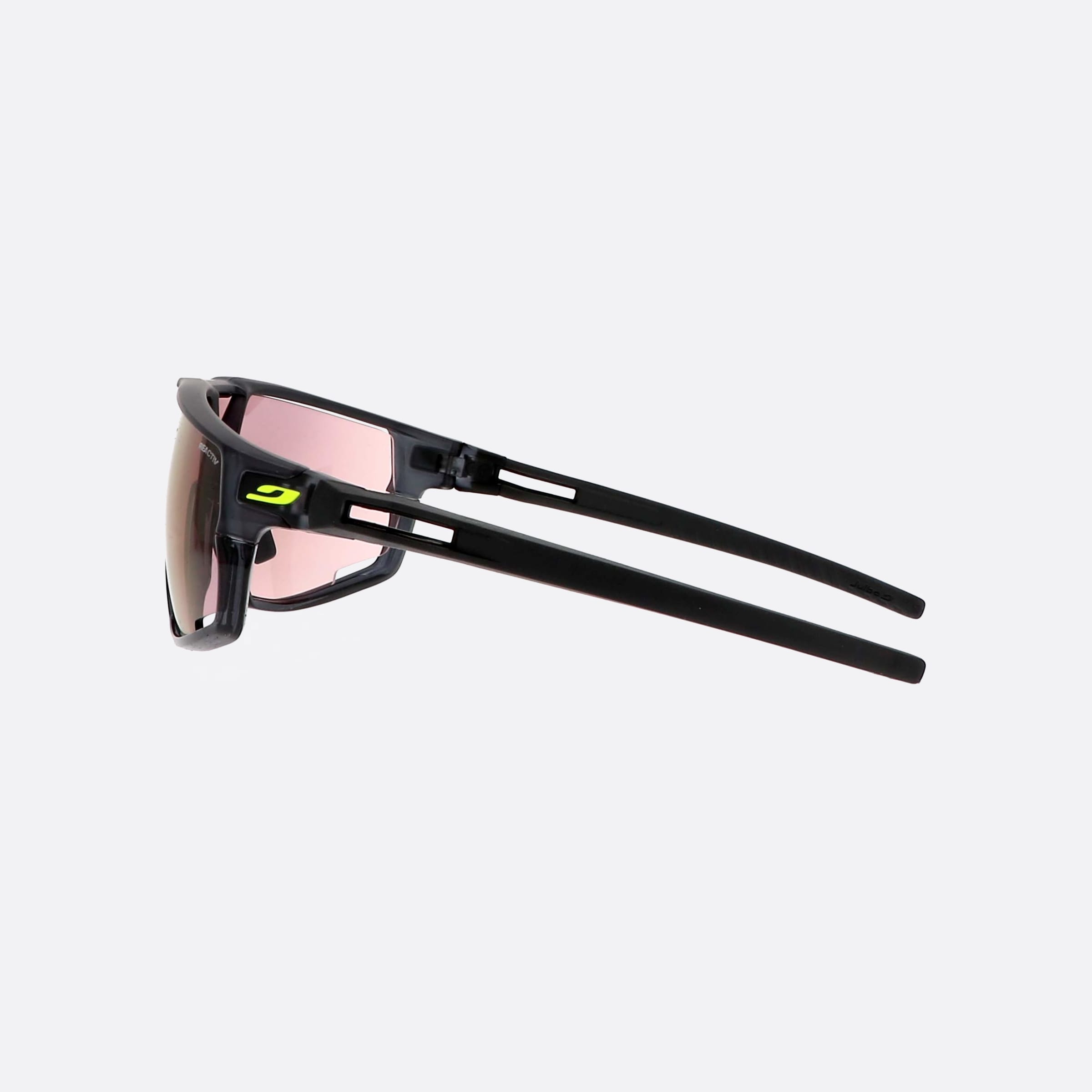 Julbo 14mm Rush J534 Black Mask Photochromic Unisex Sunglasses - Detail View