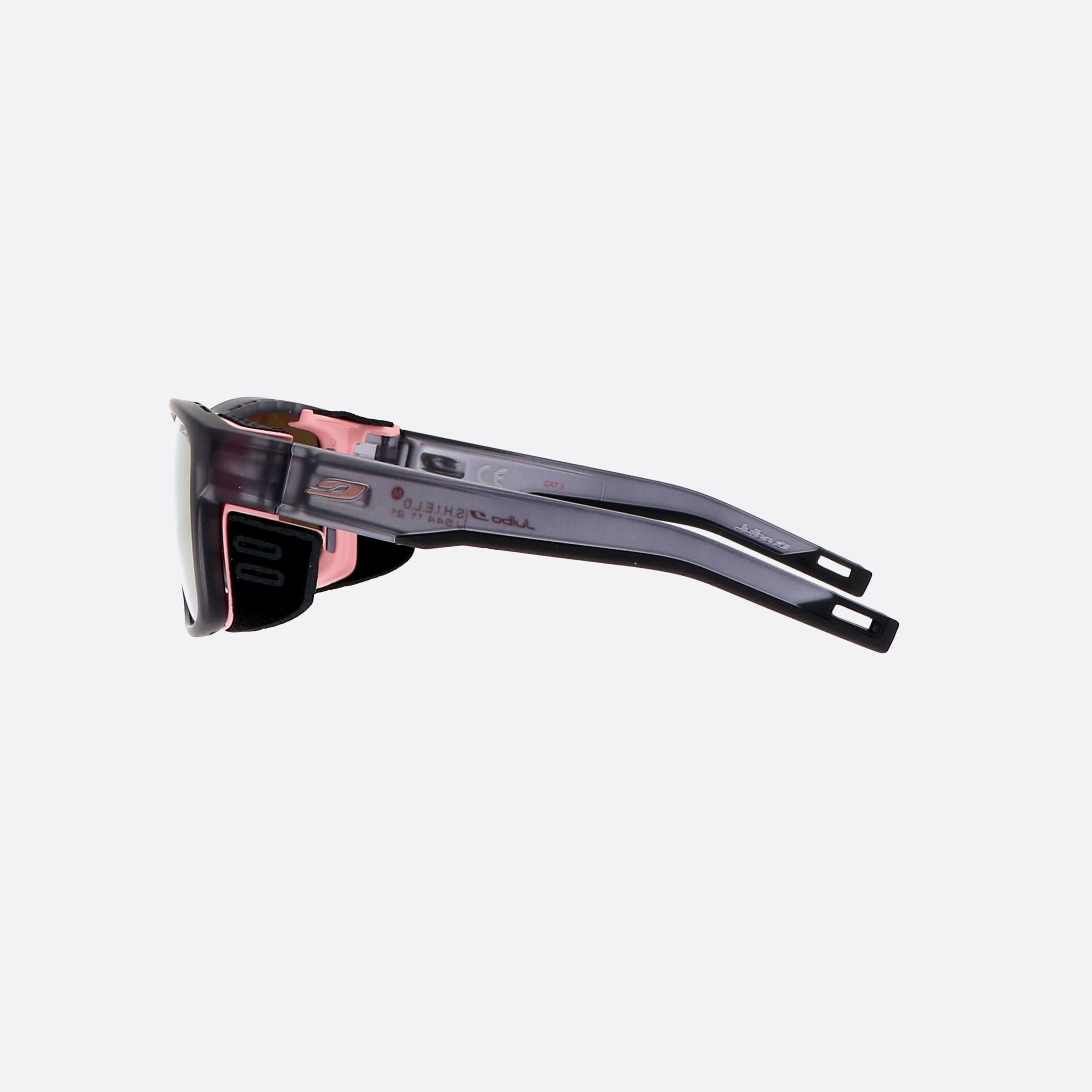 Julbo 54mm Shield J544 Shield Shield Grey Oval Unisex Sunglasses - Detail View
