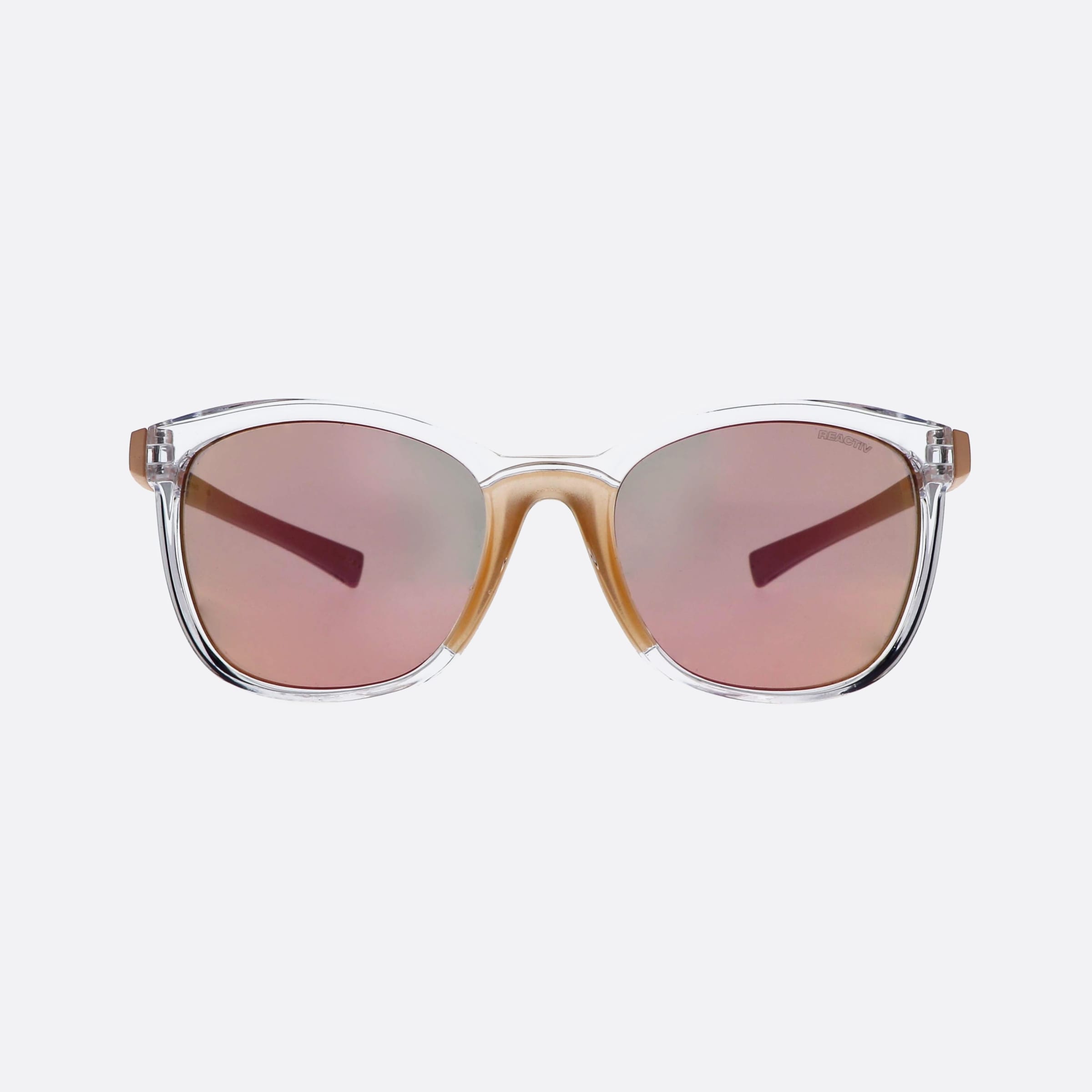 Julbo 54mm Spark J529 Grey Oval Unisex Sunglasses - Side View