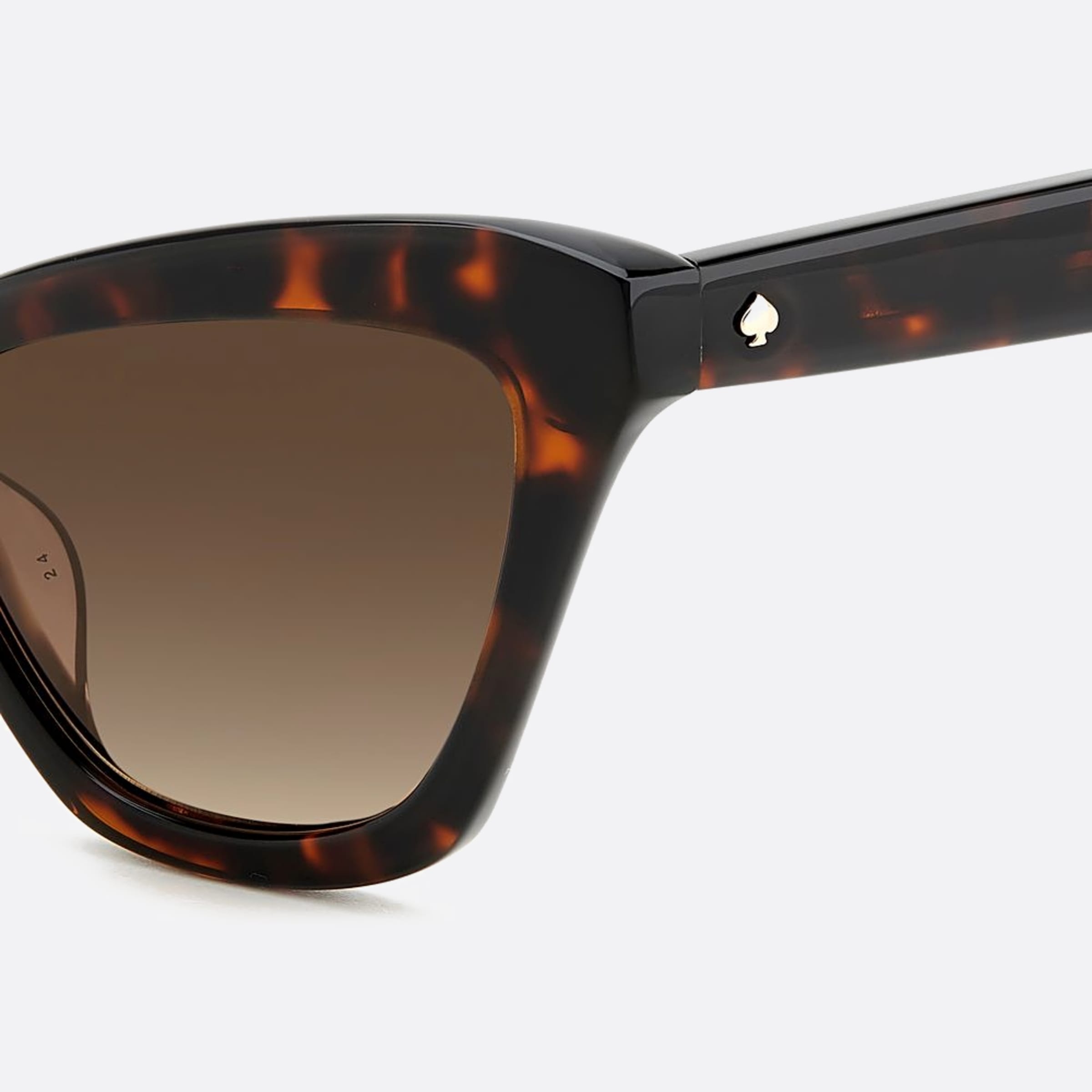 Kate 54mm Spade Amelie Havana Squared Women Sunglasses - Lifestyle Shot