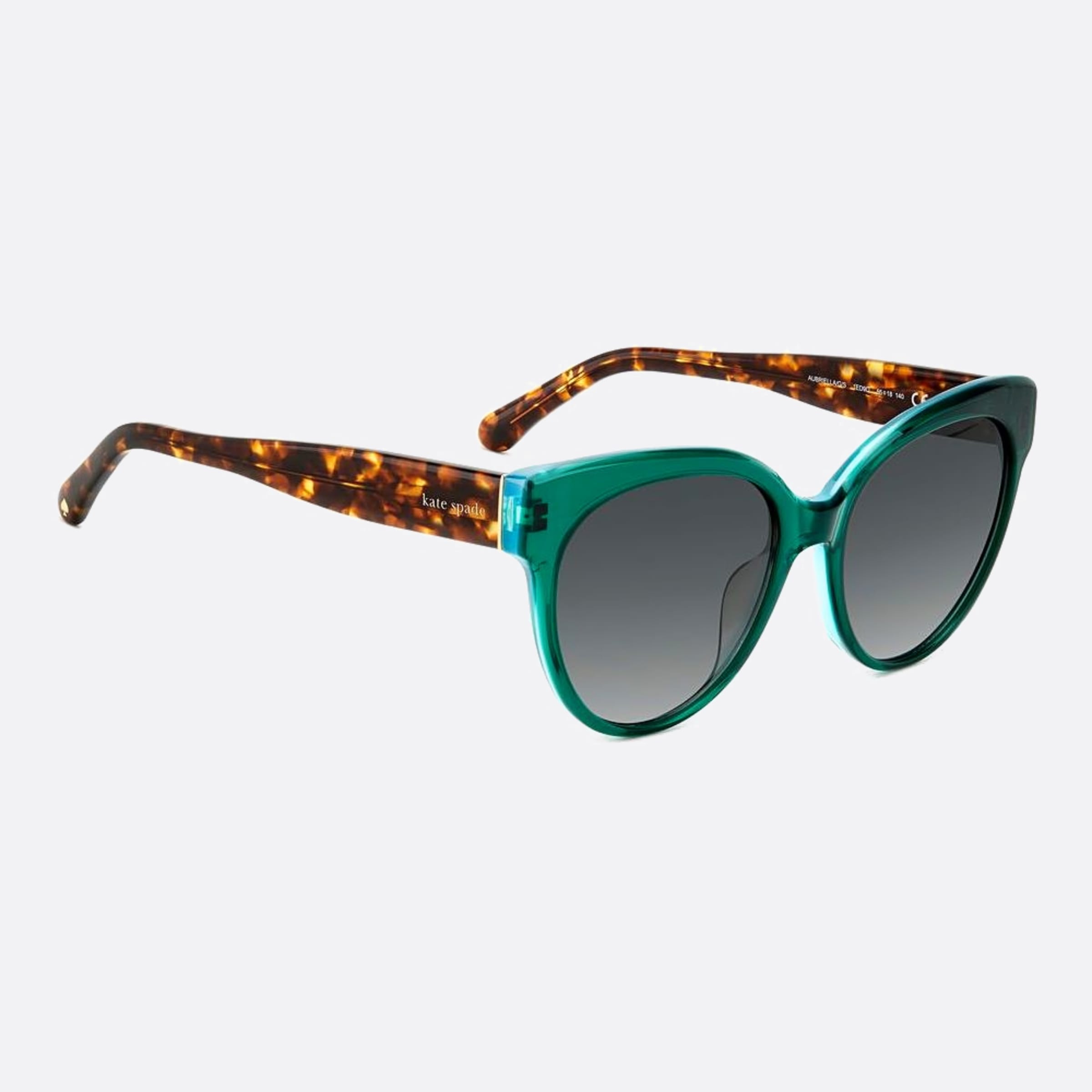 Kate 55mm Spade Aubriella 1ed Green Cat Eye Women Sunglasses - Lifestyle Shot