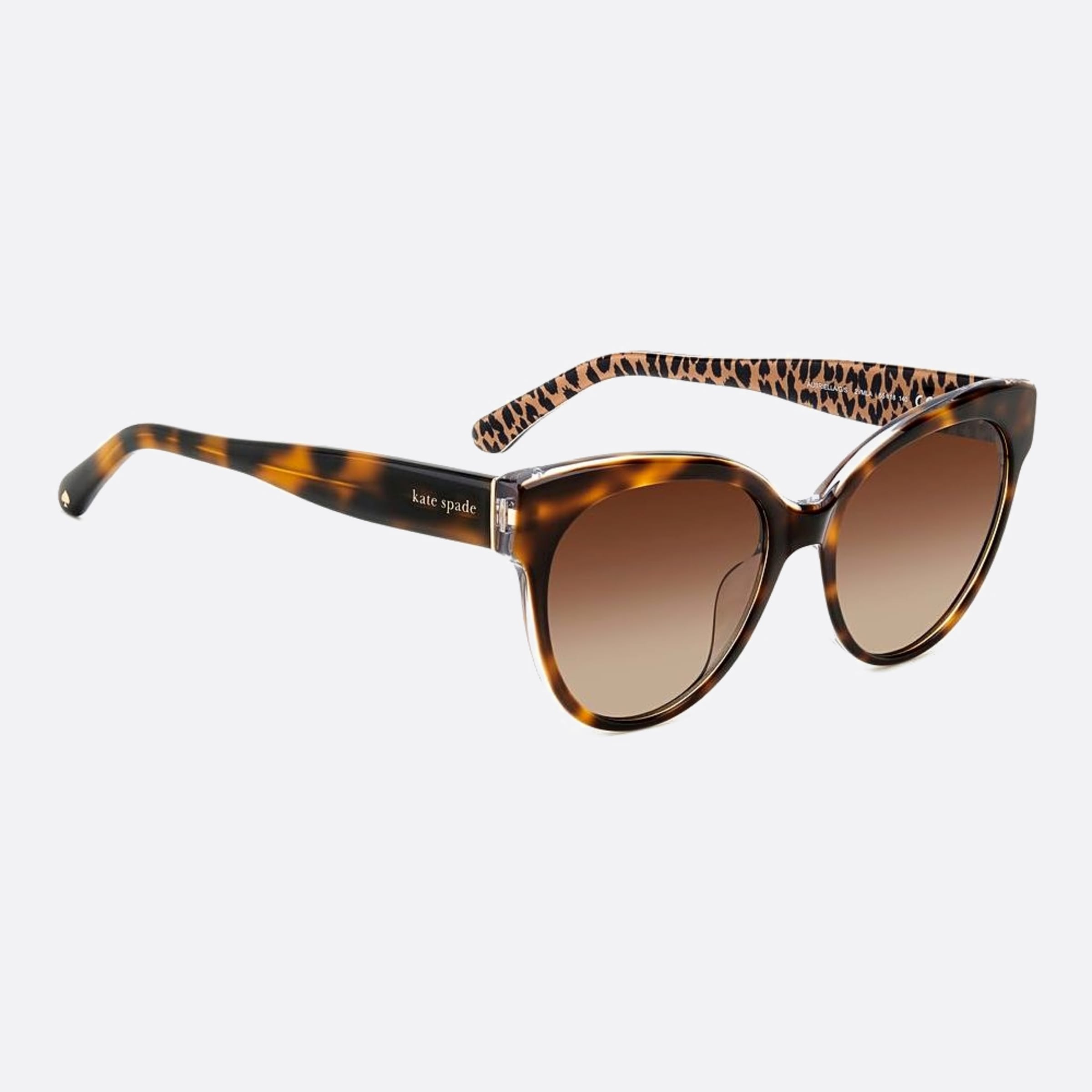Kate 55mm Spade Aubriella 2vm Havana Cat Eye Women Sunglasses - Lifestyle Shot