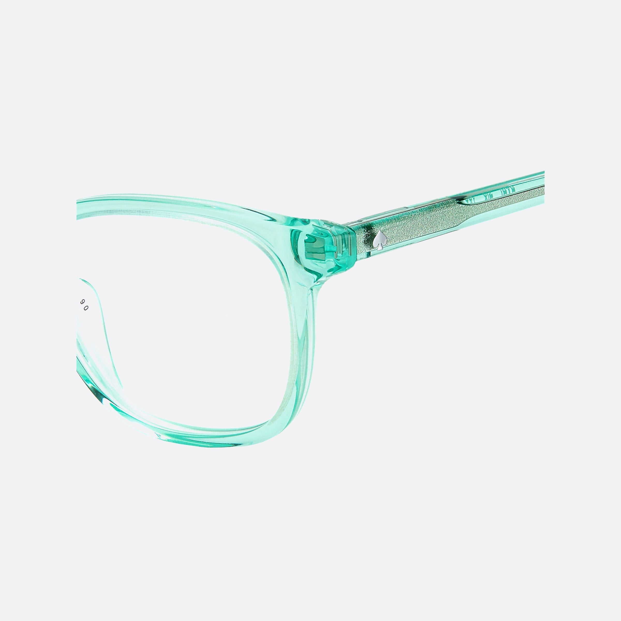 Kate 47mm Spade Bari Zi9 Blue Geometric Children Eyeglasses - Lifestyle Shot