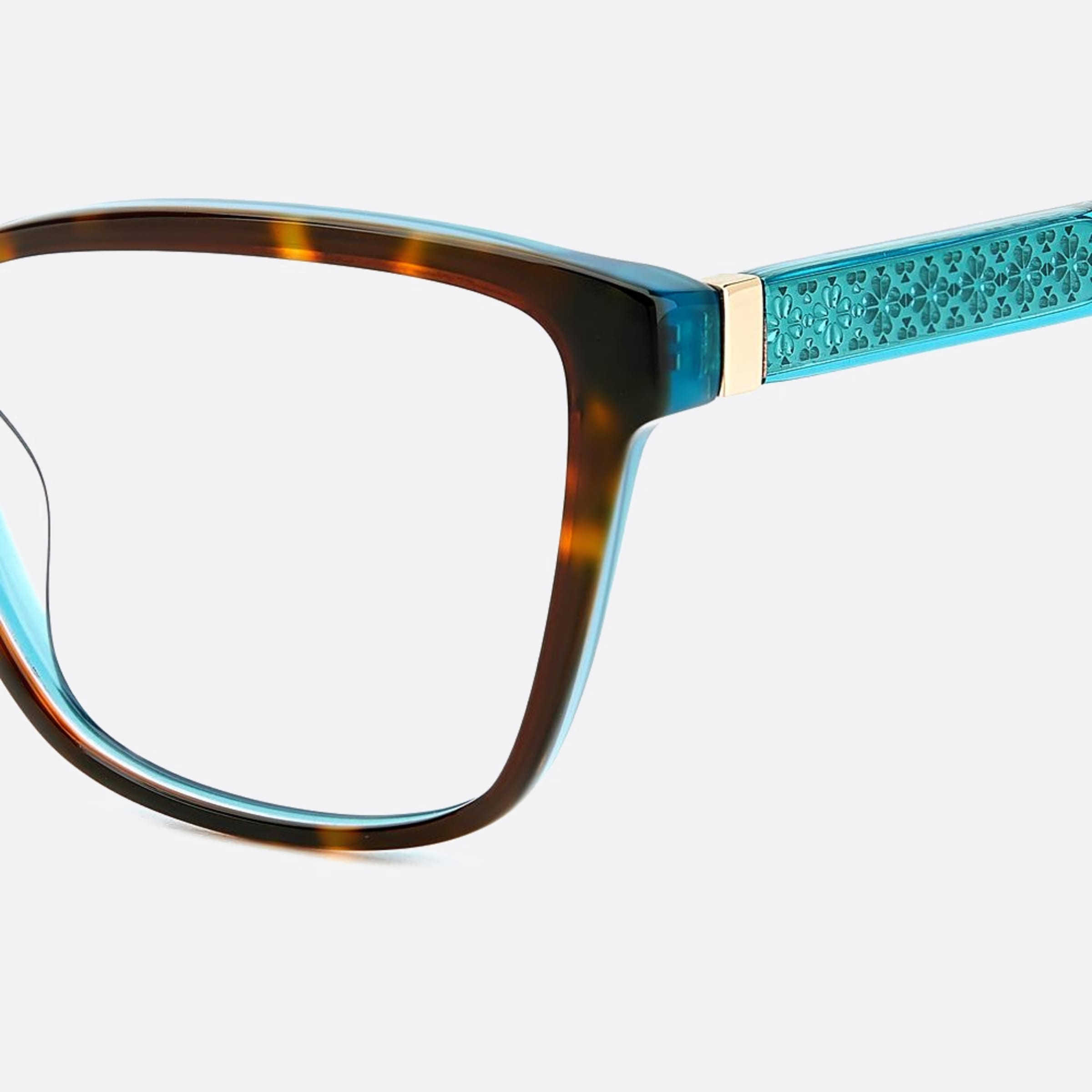 Kate 53mm Spade Belen Yap Havana Squared Women Eyeglasses - Lifestyle Shot