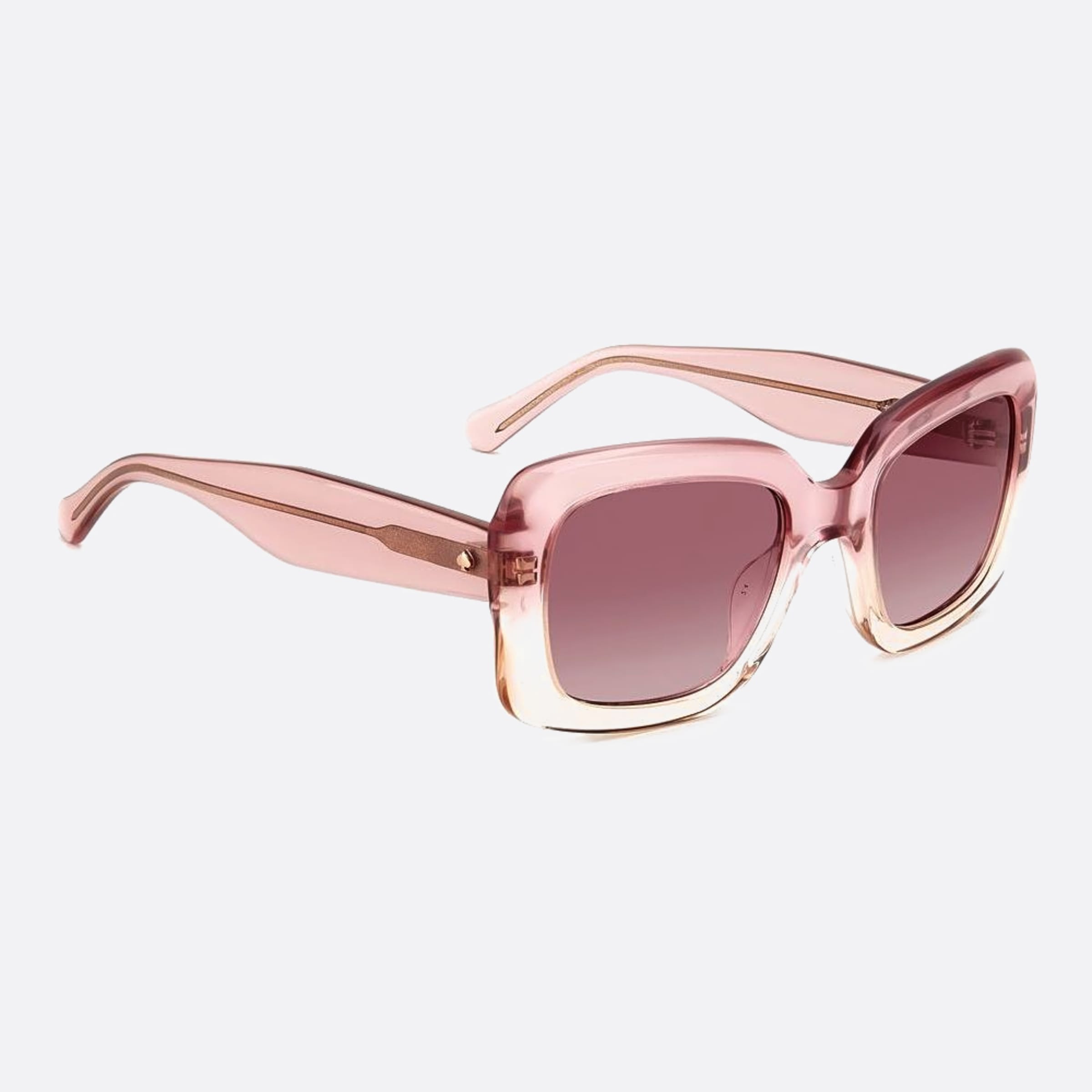 Kate 52mm Spade Bellamy 35j Pink Squared Women Sunglasses - Detail View