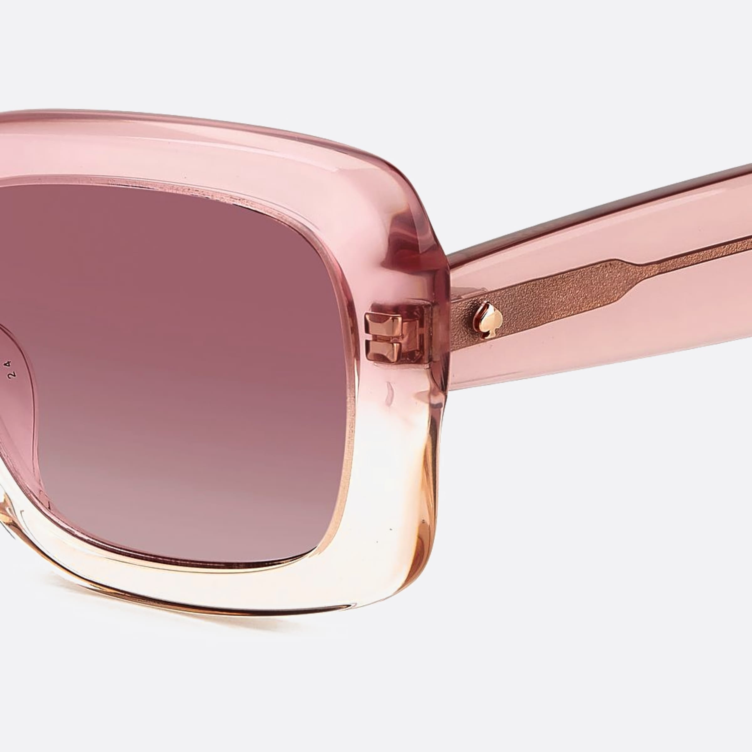 Kate 52mm Spade Bellamy 35j Pink Squared Women Sunglasses - Lifestyle Shot