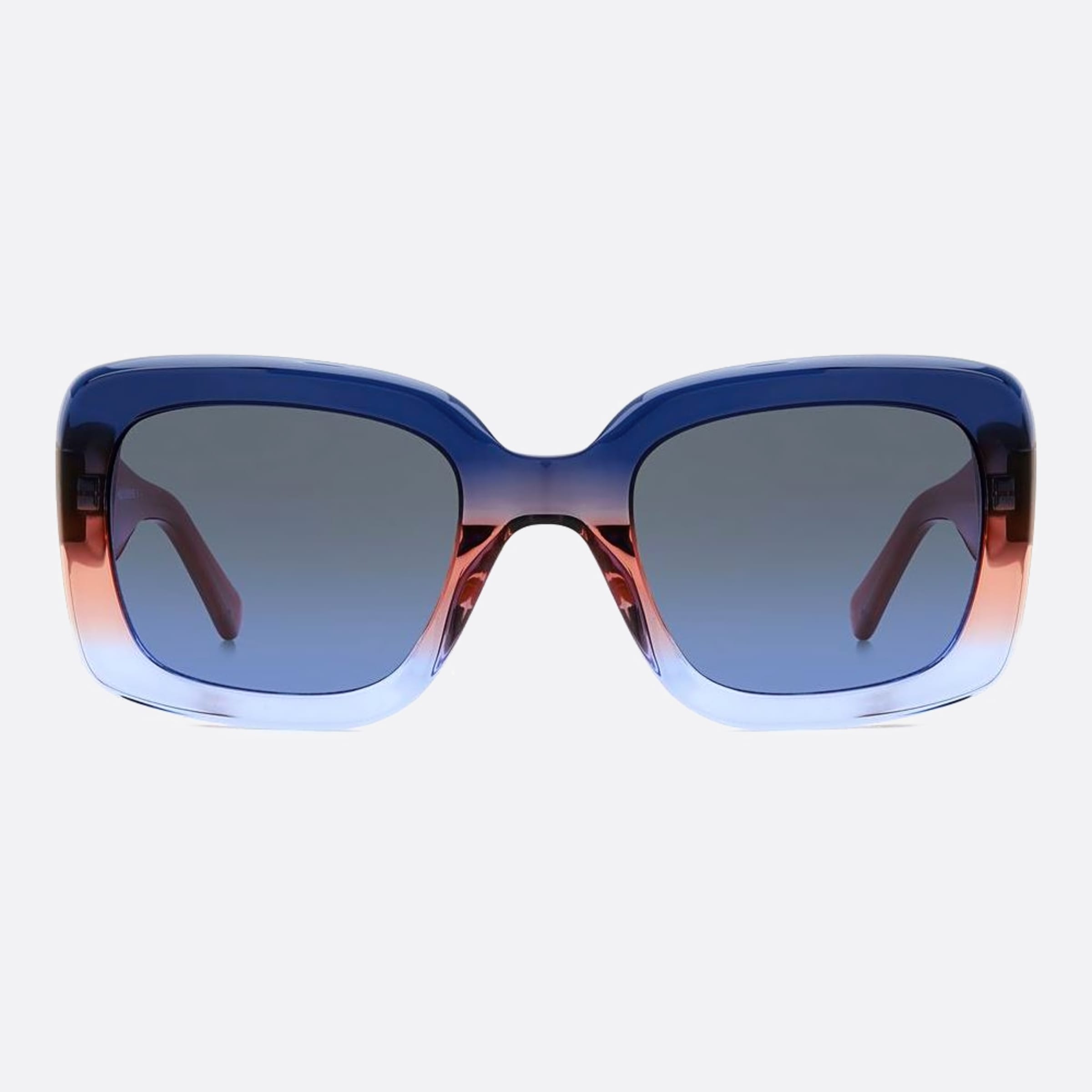 Kate 52mm Spade Bellamy Yrq Brown Squared Women Sunglasses - Main View