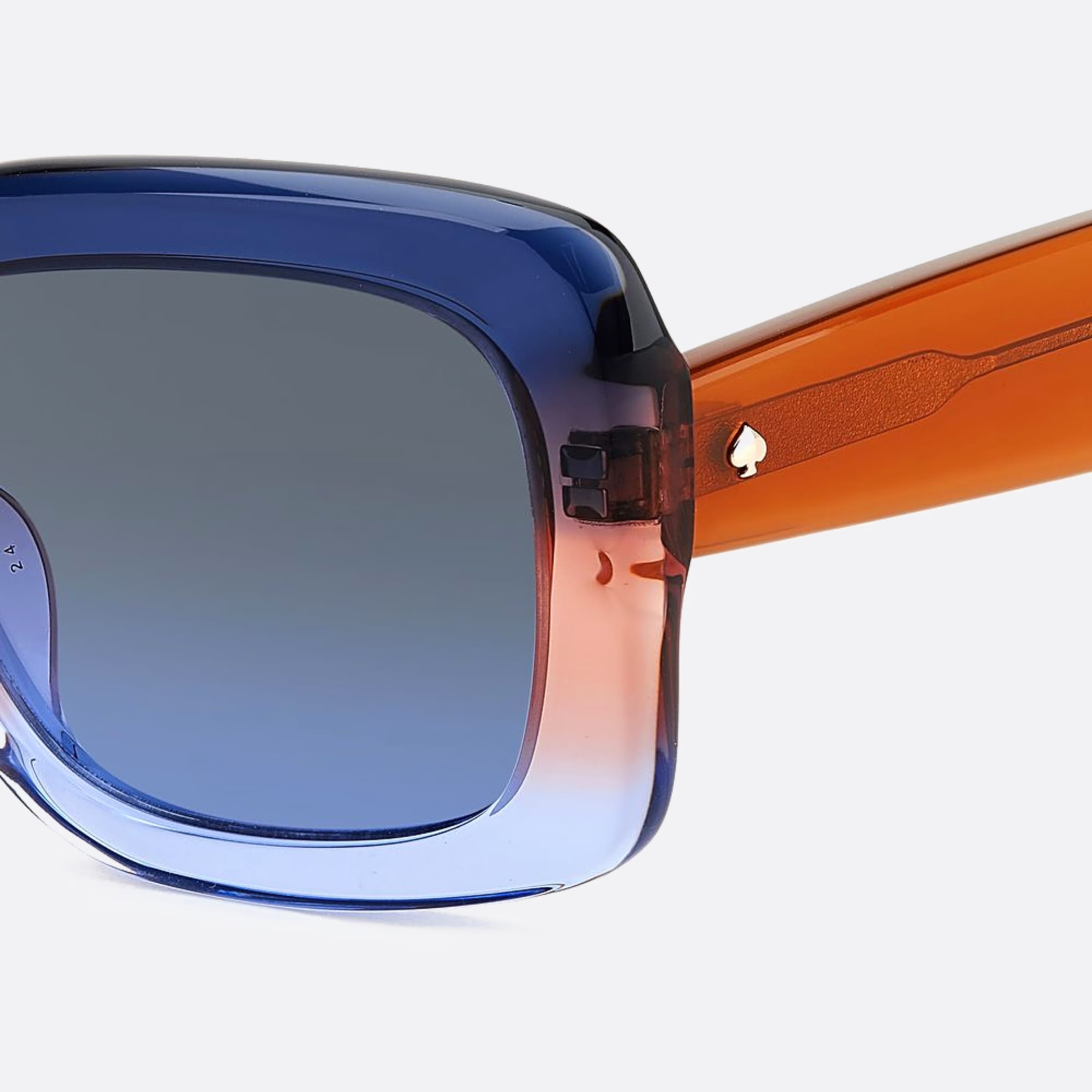 Kate 52mm Spade Bellamy Yrq Brown Squared Women Sunglasses - Lifestyle Shot