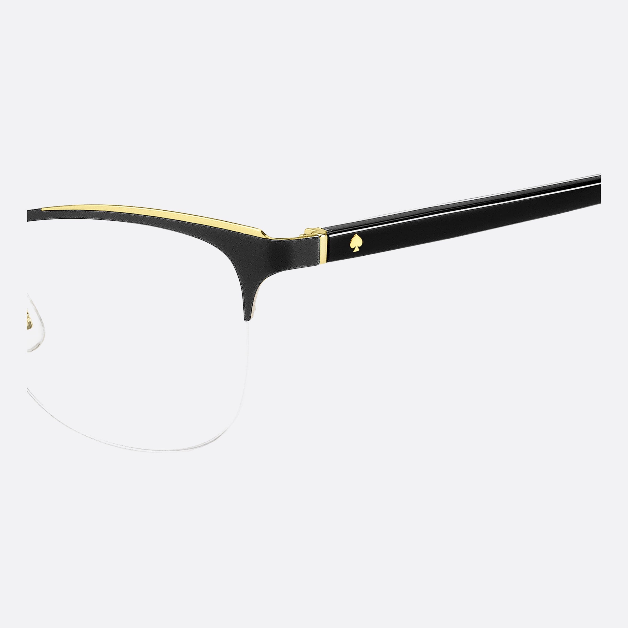 Kate 52mm Spade Brieana Black Geometric Women Eyeglasses - Detail View