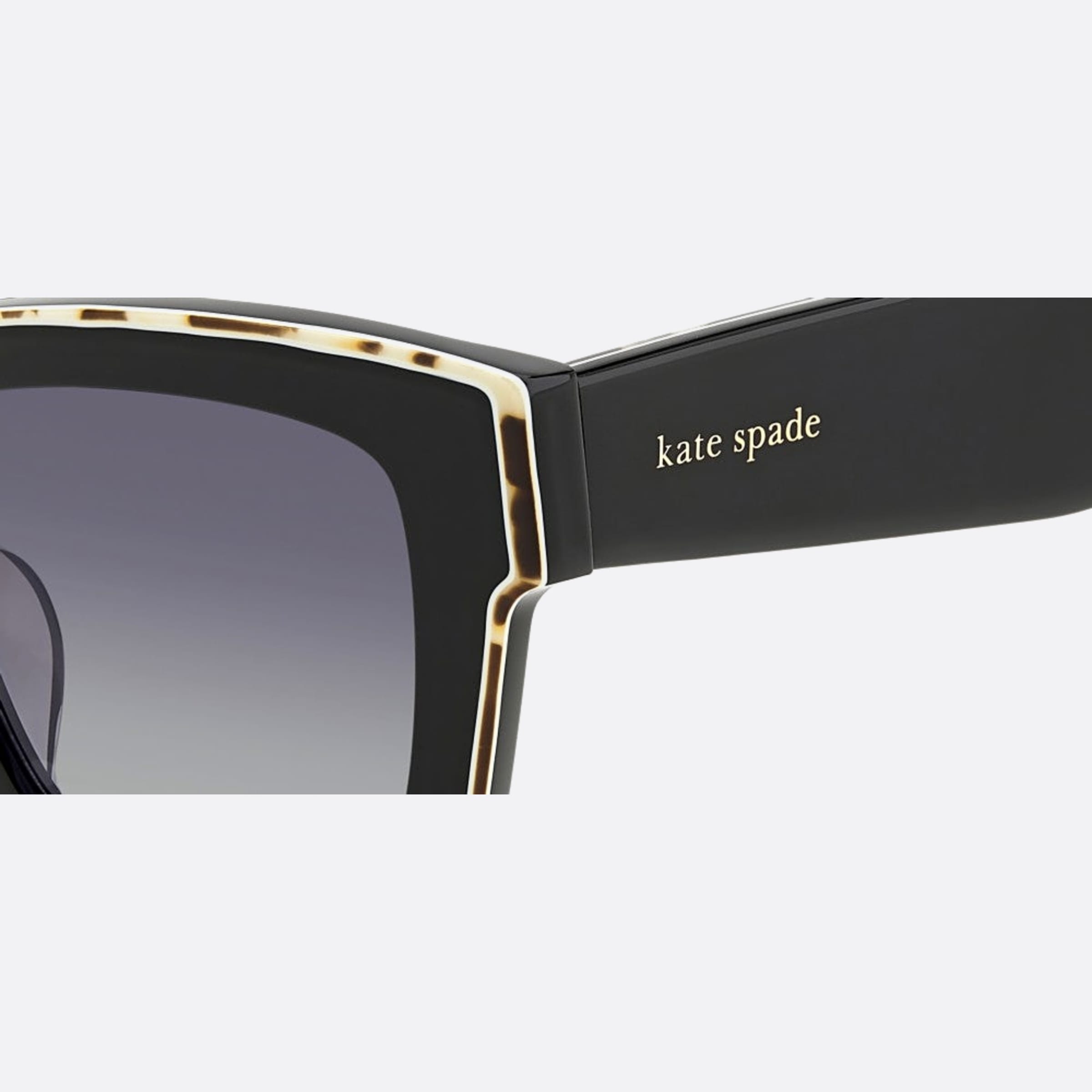 Kate 51mm Spade Brynne Tcb Black Butterfly Polarized Women Sunglasses - Detail View