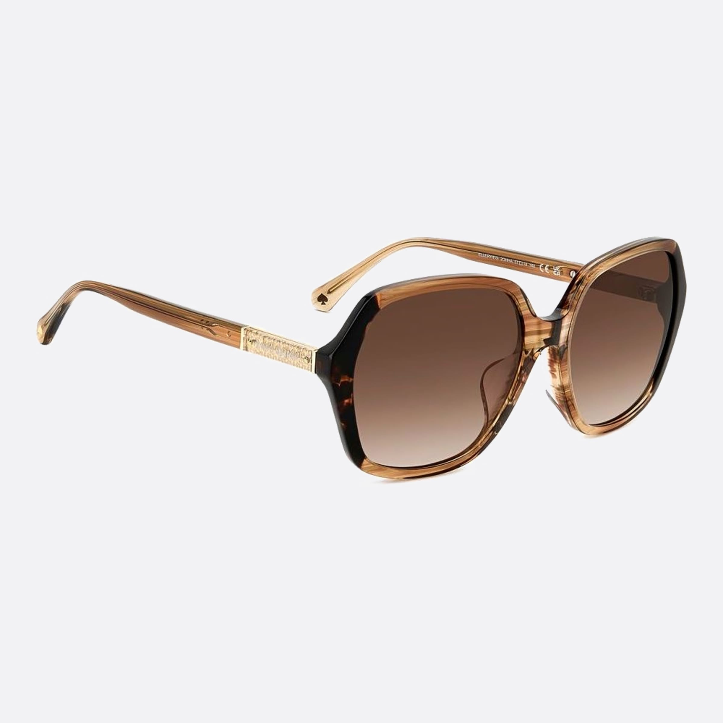 Kate 57mm Spade Ellery 2oh Brown Geometric Women Sunglasses - Lifestyle Shot