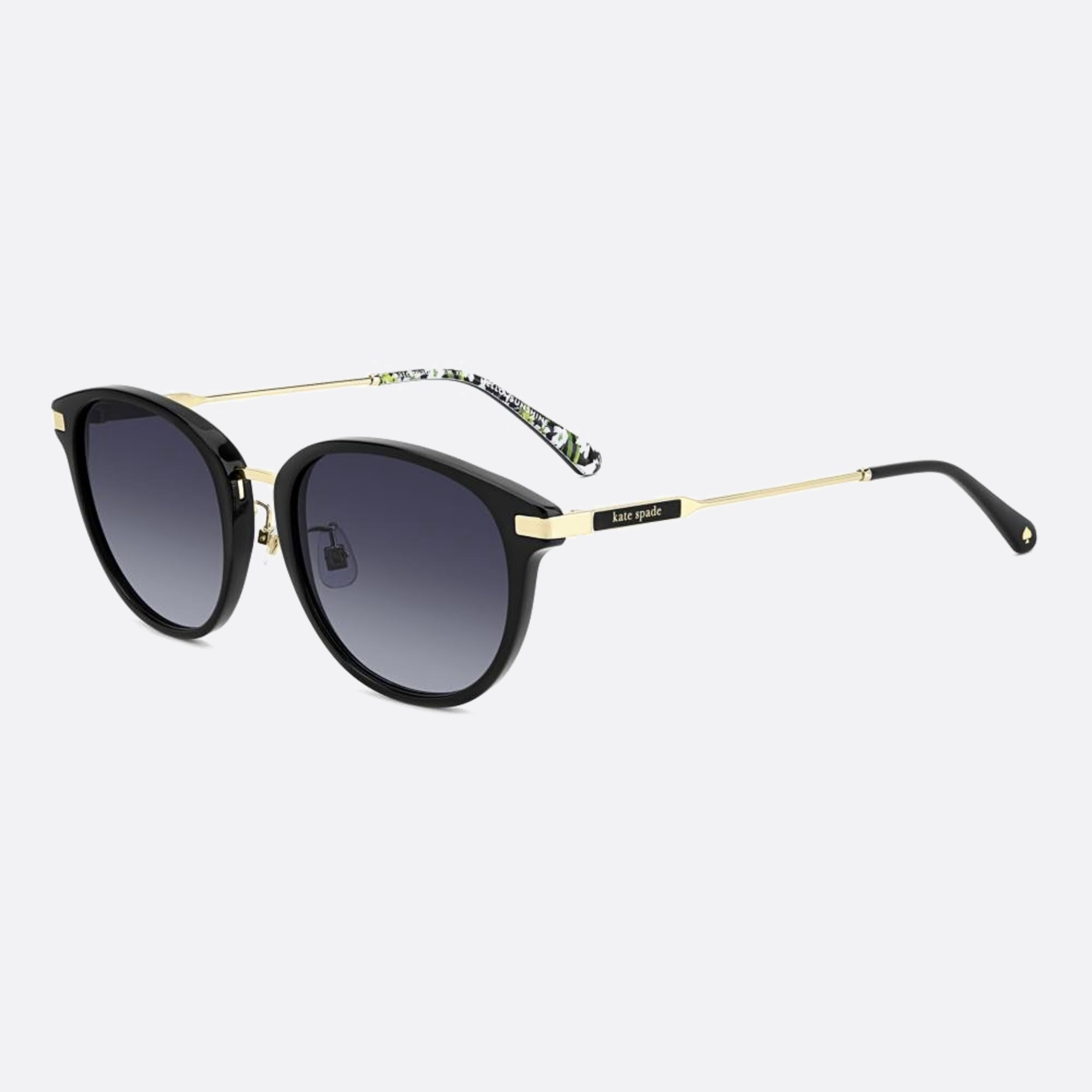 Kate 53mm Spade Fawn Black Pantos Women Sunglasses - Side View