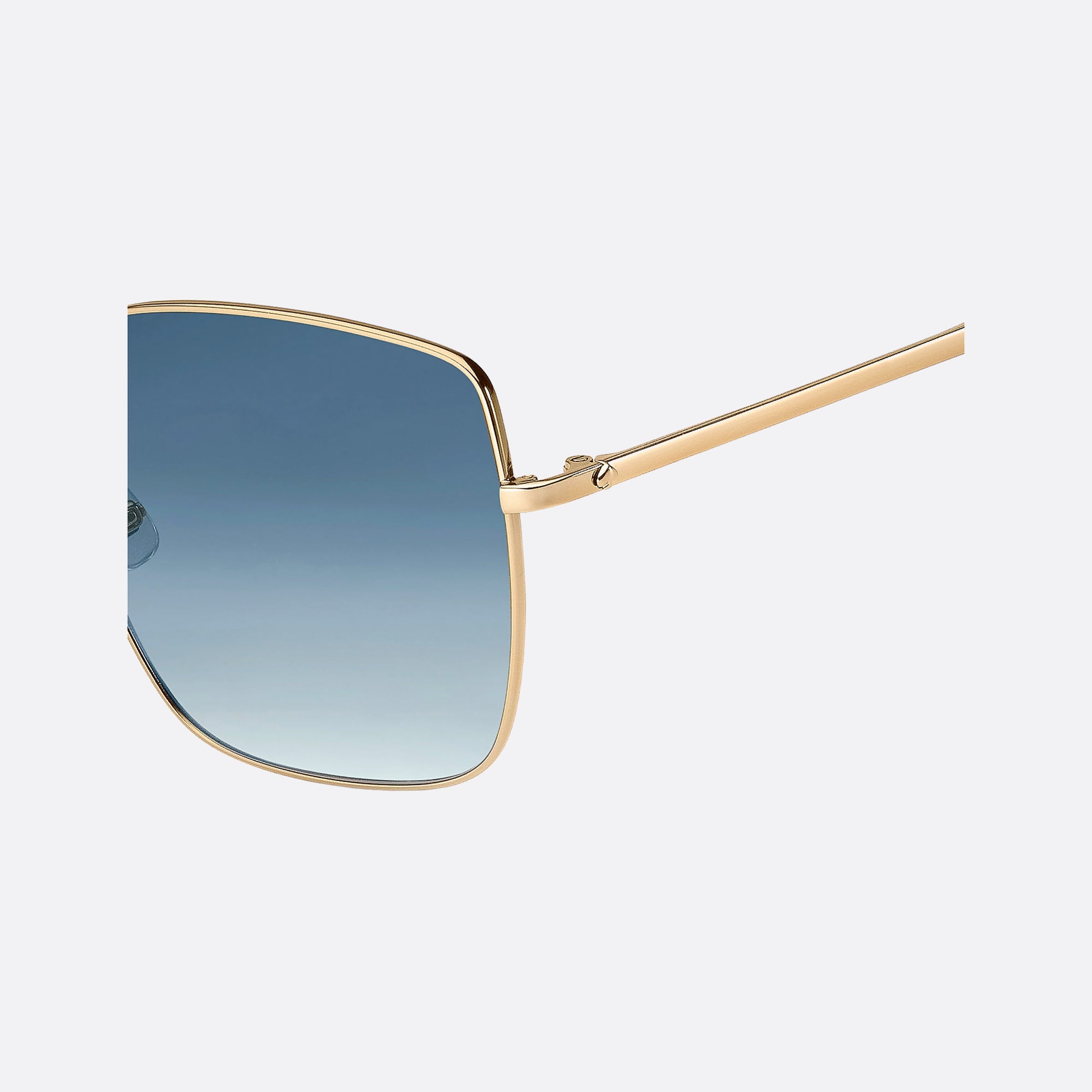 Kate 60mm Spade Fenton Pjp Rose Gold Oversize Women Sunglasses - Detail View